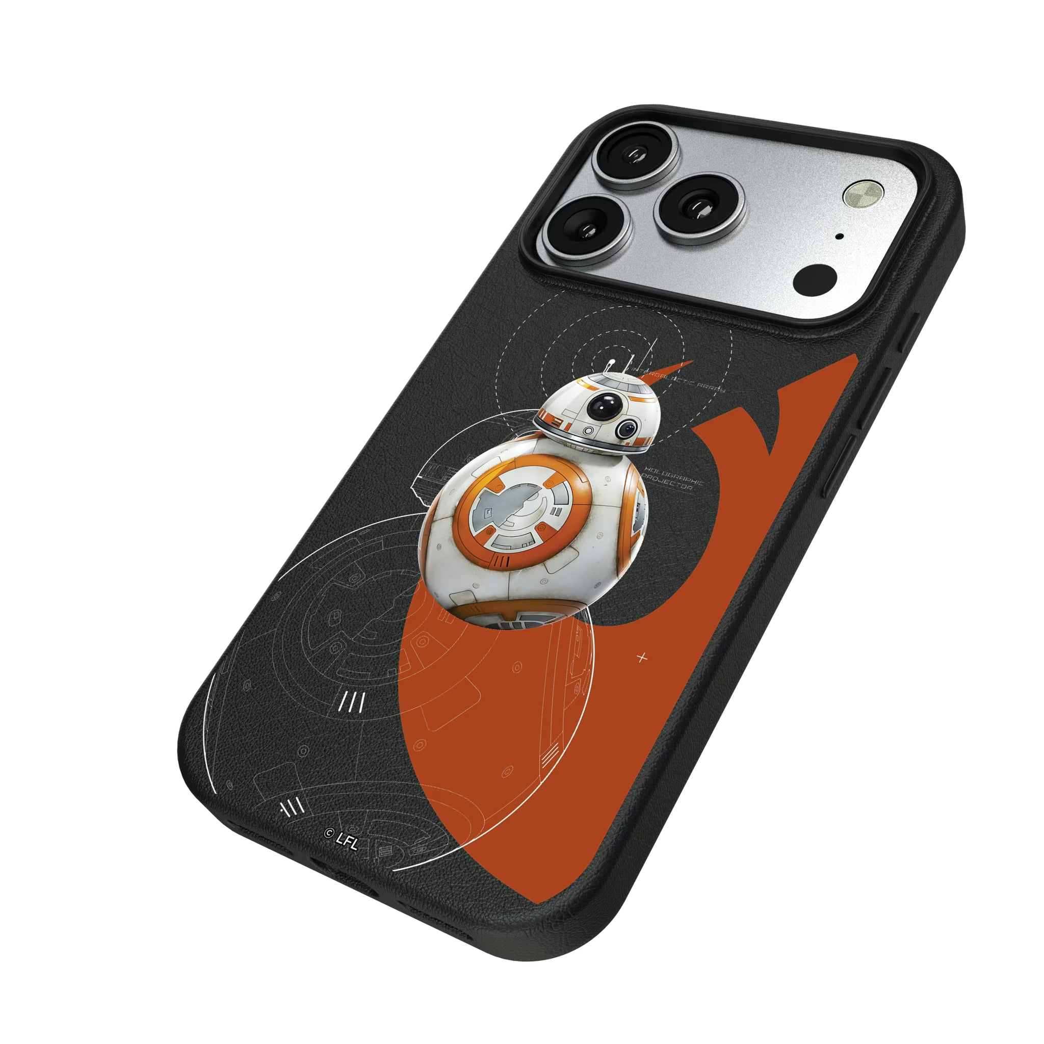 Star Wars BB-8 FactionTech iPhone MagSafe Compatible Phone Case for Apple iPhone - Isometric View#Device_iPhone 17 Pro