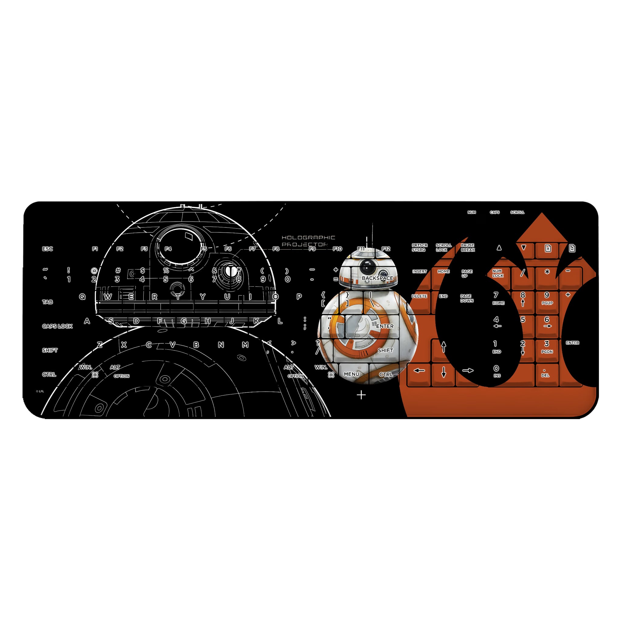 Star Wars BB-8 FactionTech Wireless USB Keyboard
