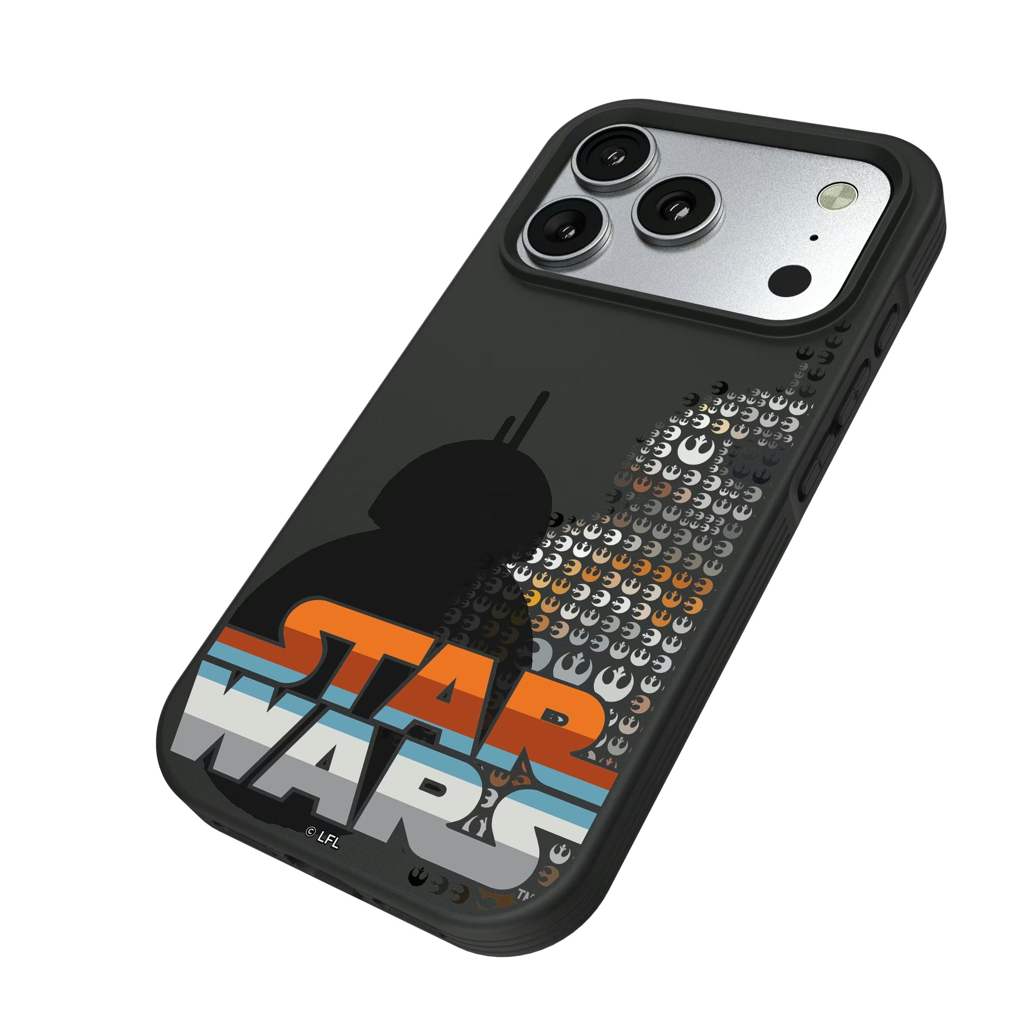 Star Wars BB-8 Quadratic iPhone Bump Phone Case for Apple iPhone - Isometric View#Device_iPhone 17 Pro