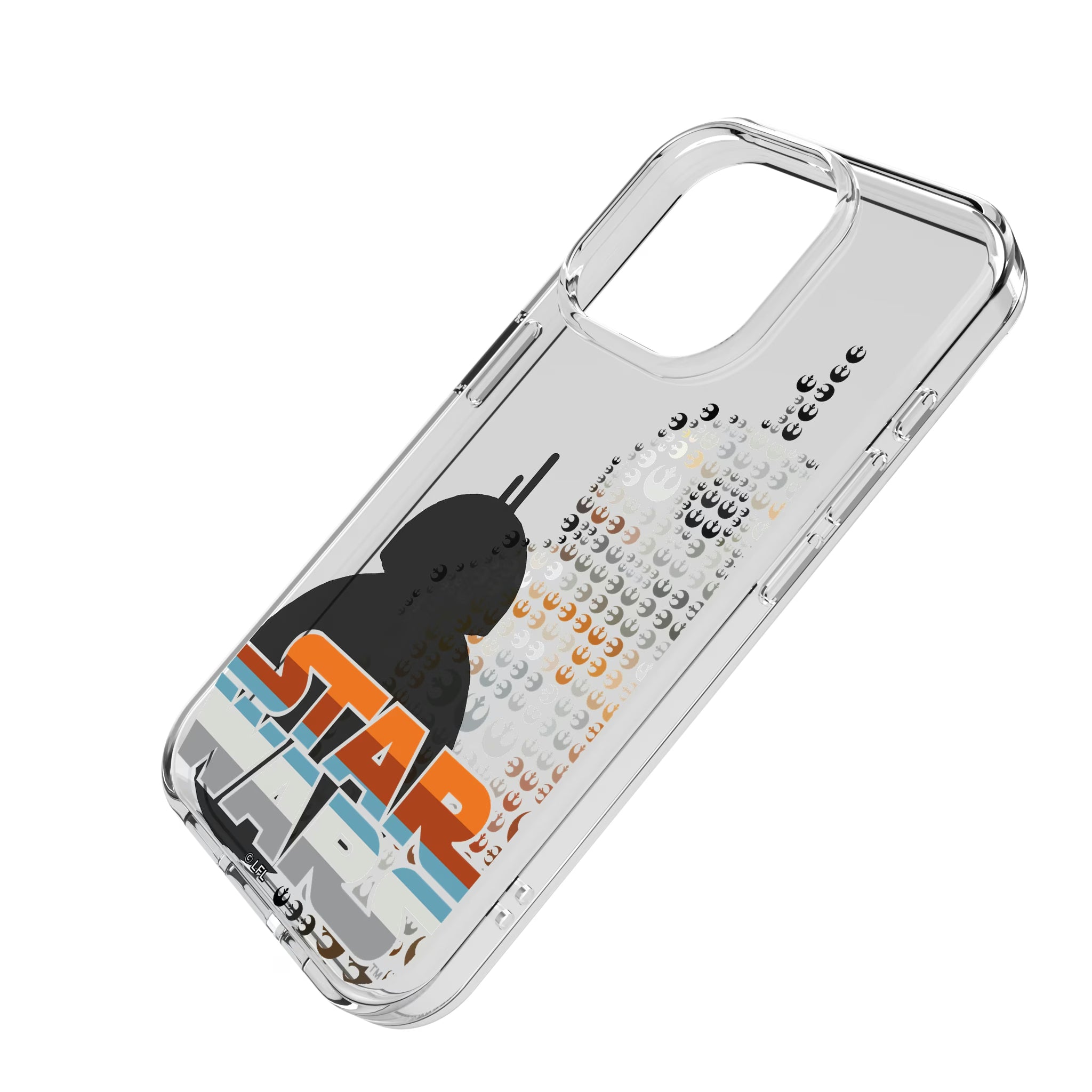 Star Wars BB-8 Quadratic iPhone Clear Phone Case for Apple iPhone - Isometric View