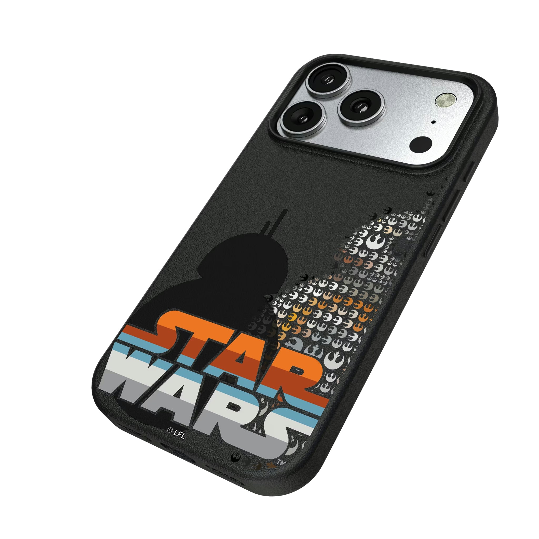 Star Wars BB-8 Quadratic iPhone MagSafe Compatible Phone Case for Apple iPhone - Isometric View#Device_iPhone 17 Pro