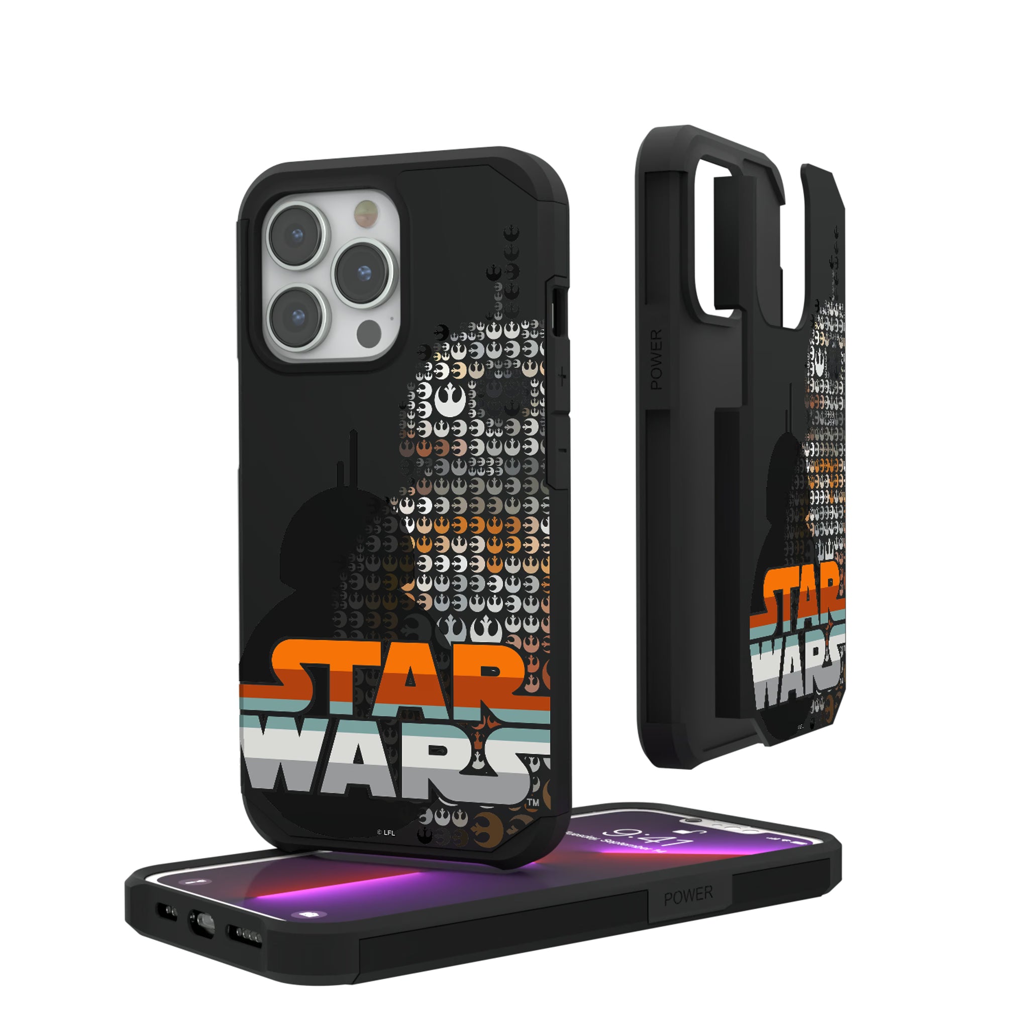 Star Wars BB-8 Quadratic iPhone Rugged Phone Case for Apple iPhone