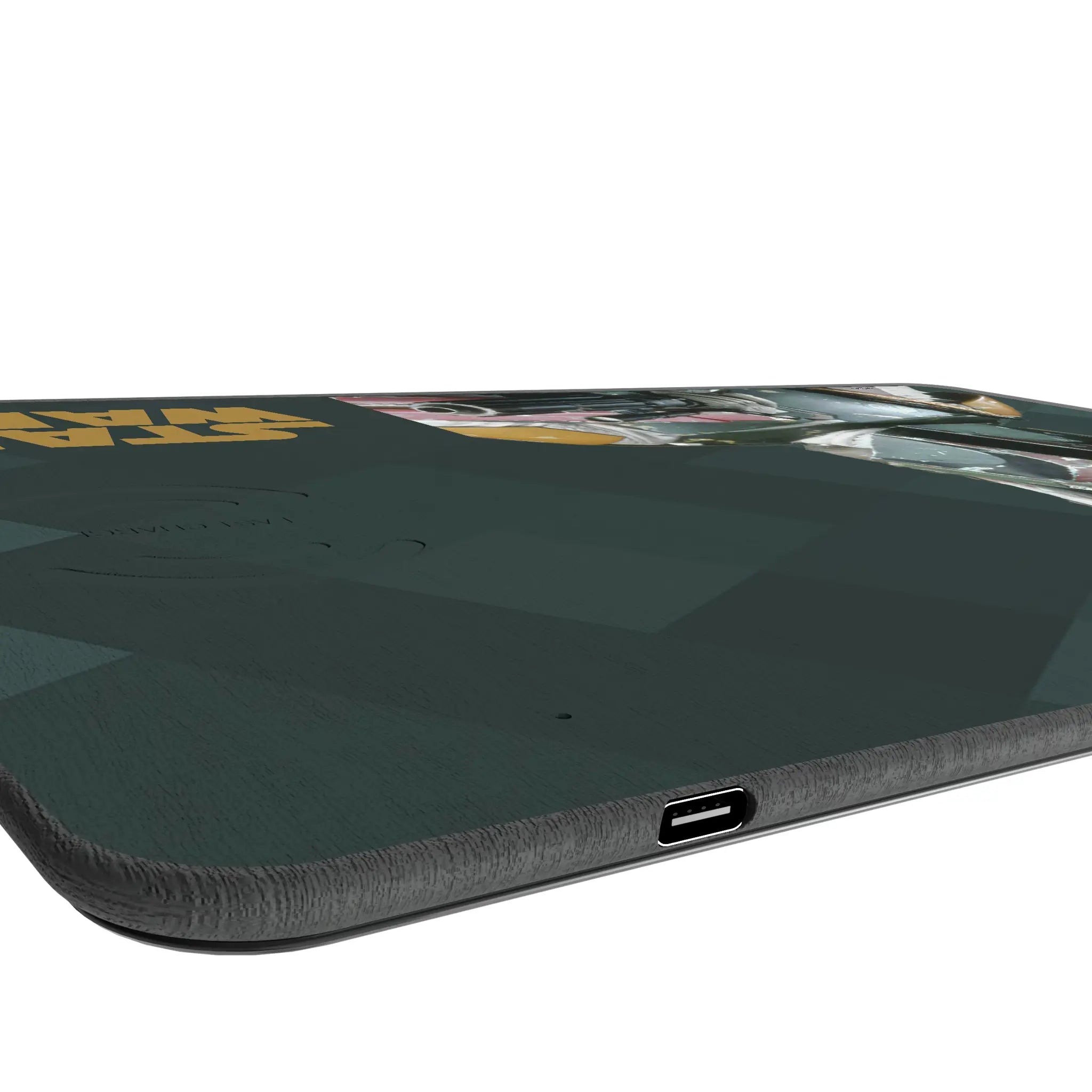 Star Wars Boba Fett Color Block 15-Watt Wireless Charger and Mouse Pad