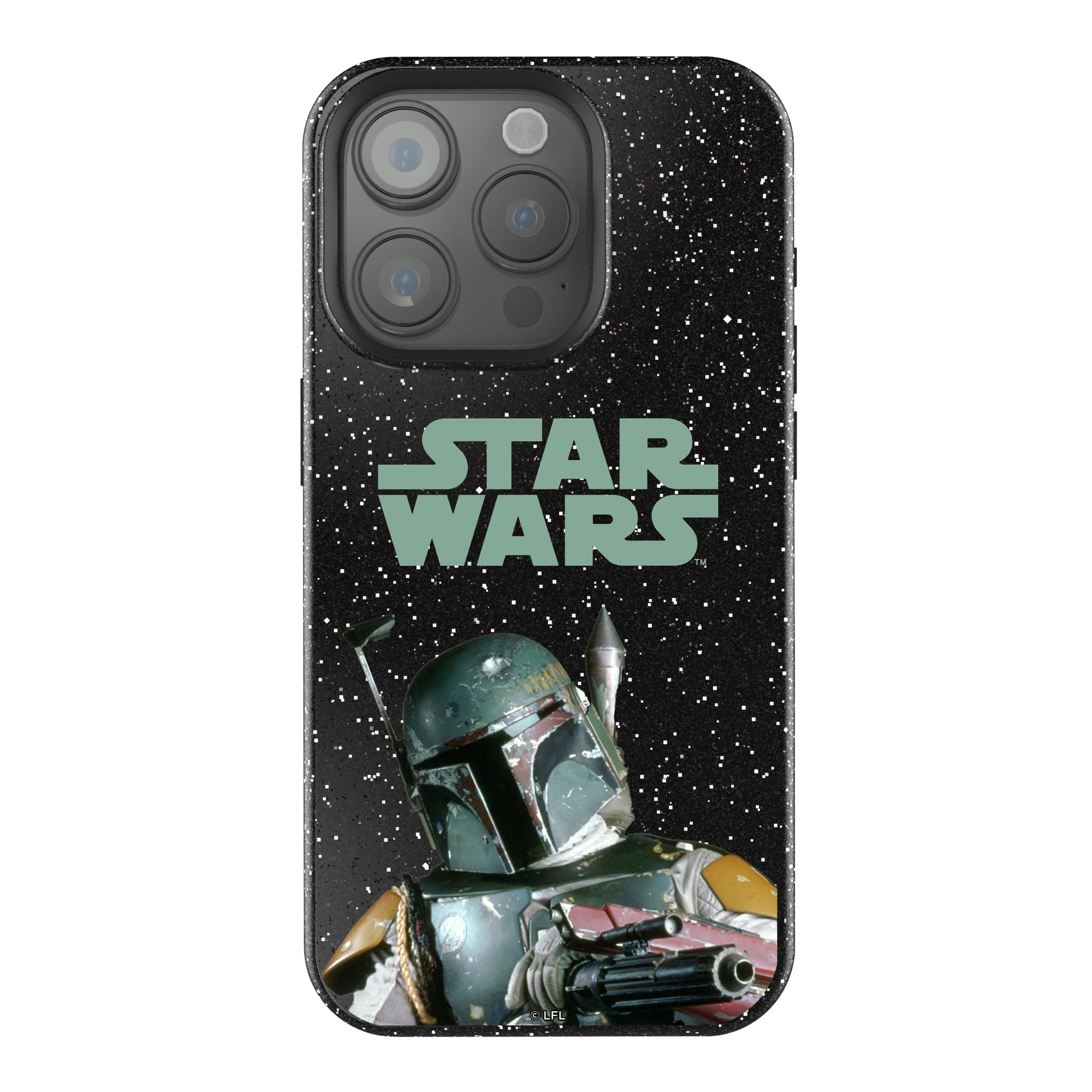 Star Wars Boba Fett Color Block iPhone Bling Phone Case for Apple iPhone