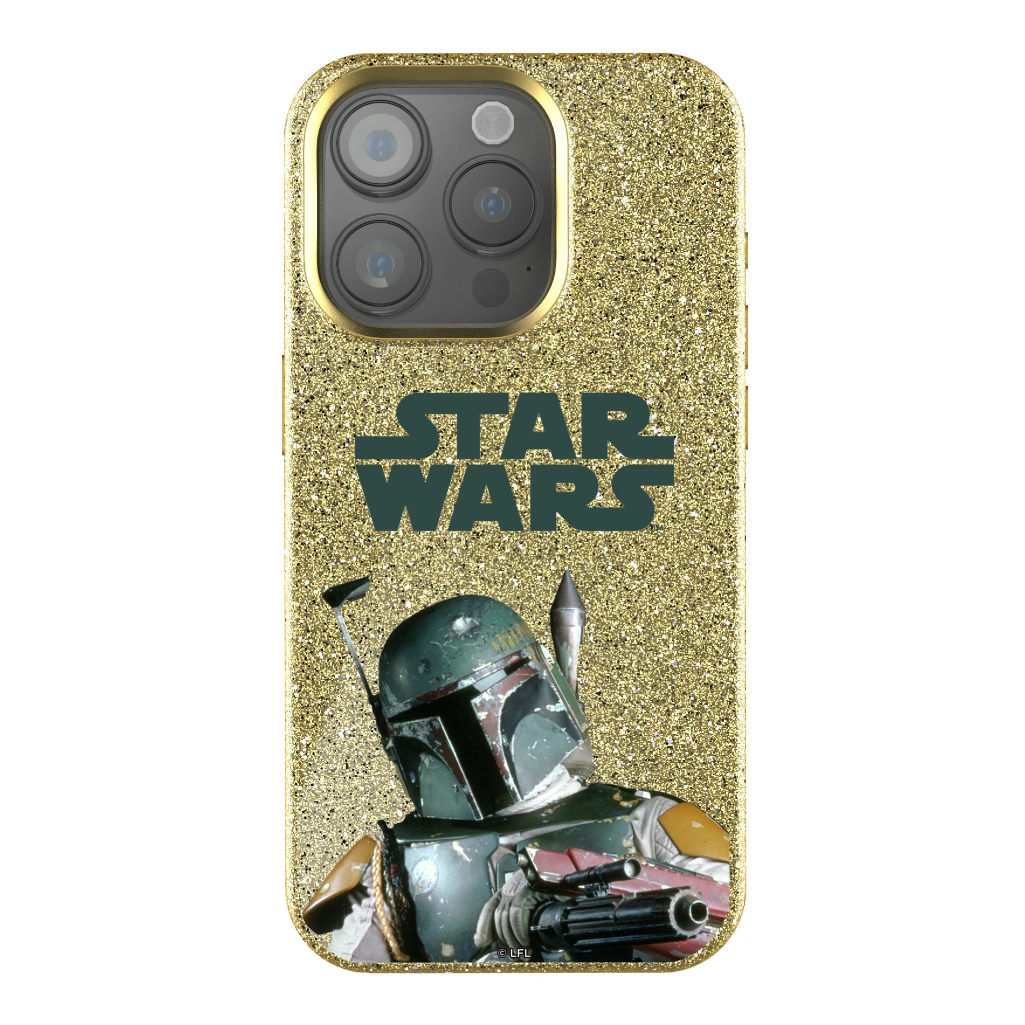 Star Wars Boba Fett Color Block iPhone Bling Phone Case for Apple iPhone