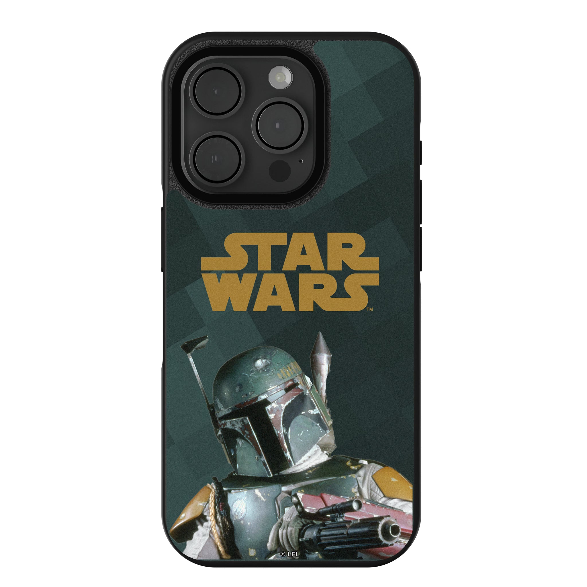 Star Wars Boba Fett Color Block iPhone Bump Phone Case for Apple iPhone