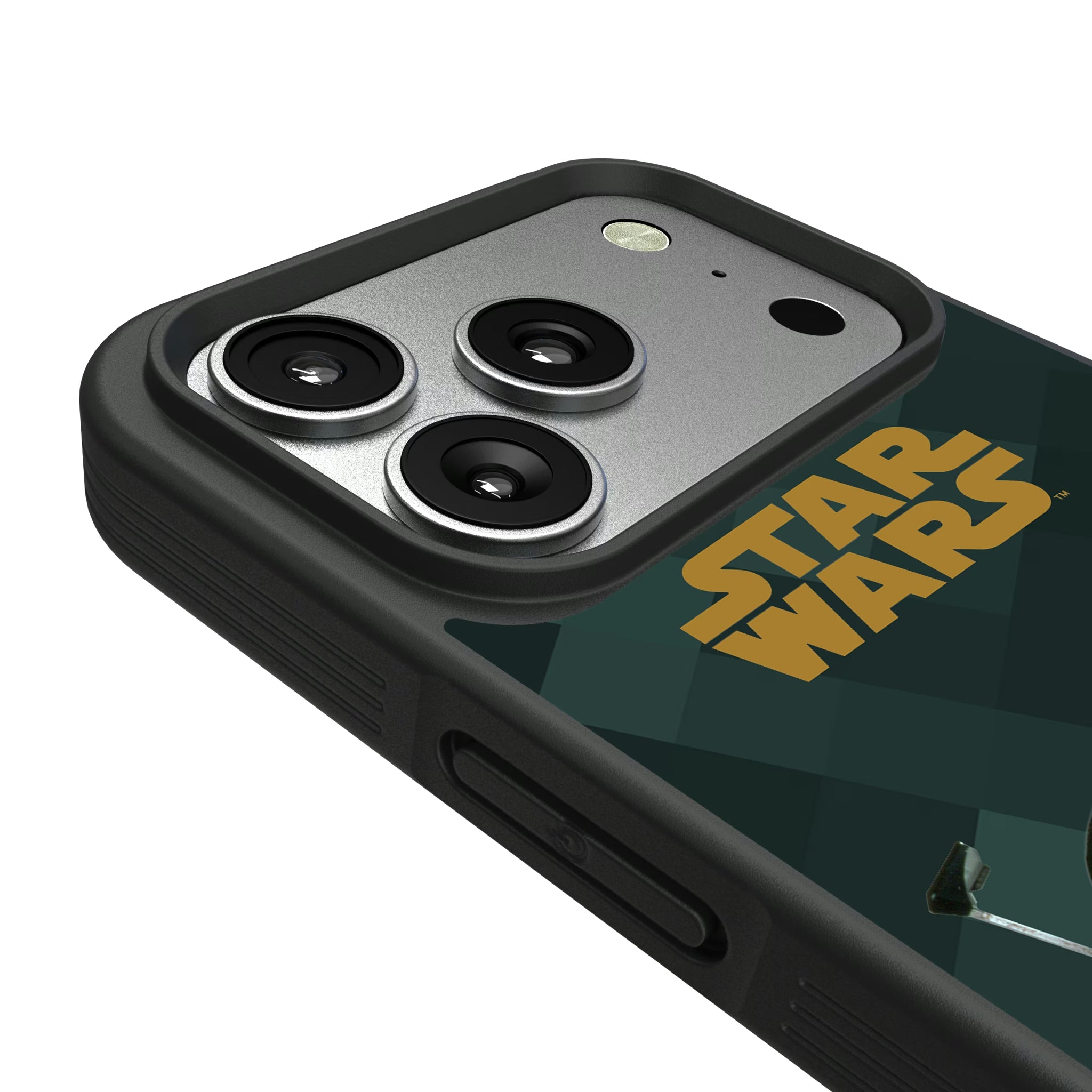 Star Wars Boba Fett Color Block iPhone Bump Phone Case for Apple iPhone - Detail#Device_iPhone 17 Pro