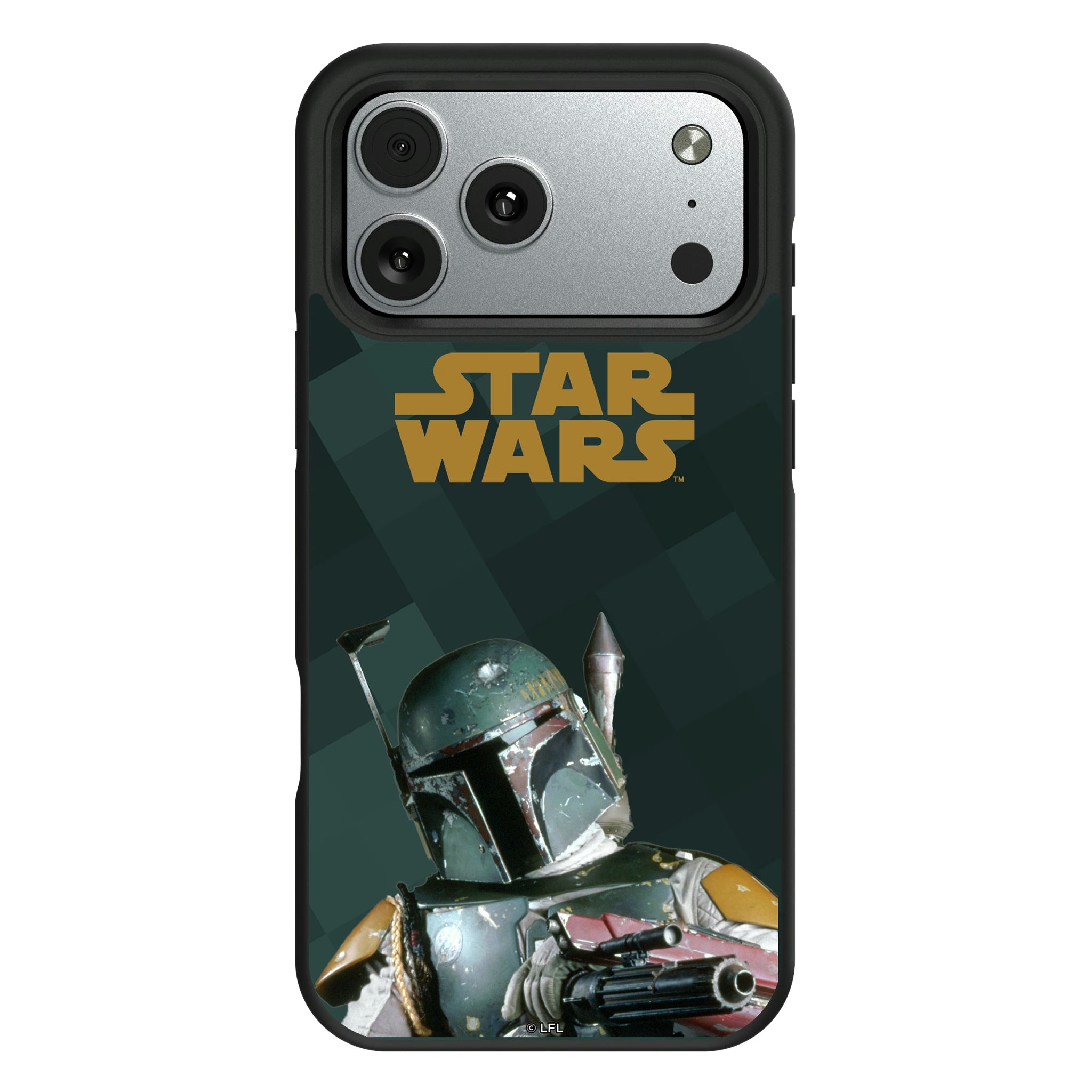 Star Wars Boba Fett Color Block iPhone Bump Phone Case for Apple iPhone#Device_iPhone 17 Pro Max