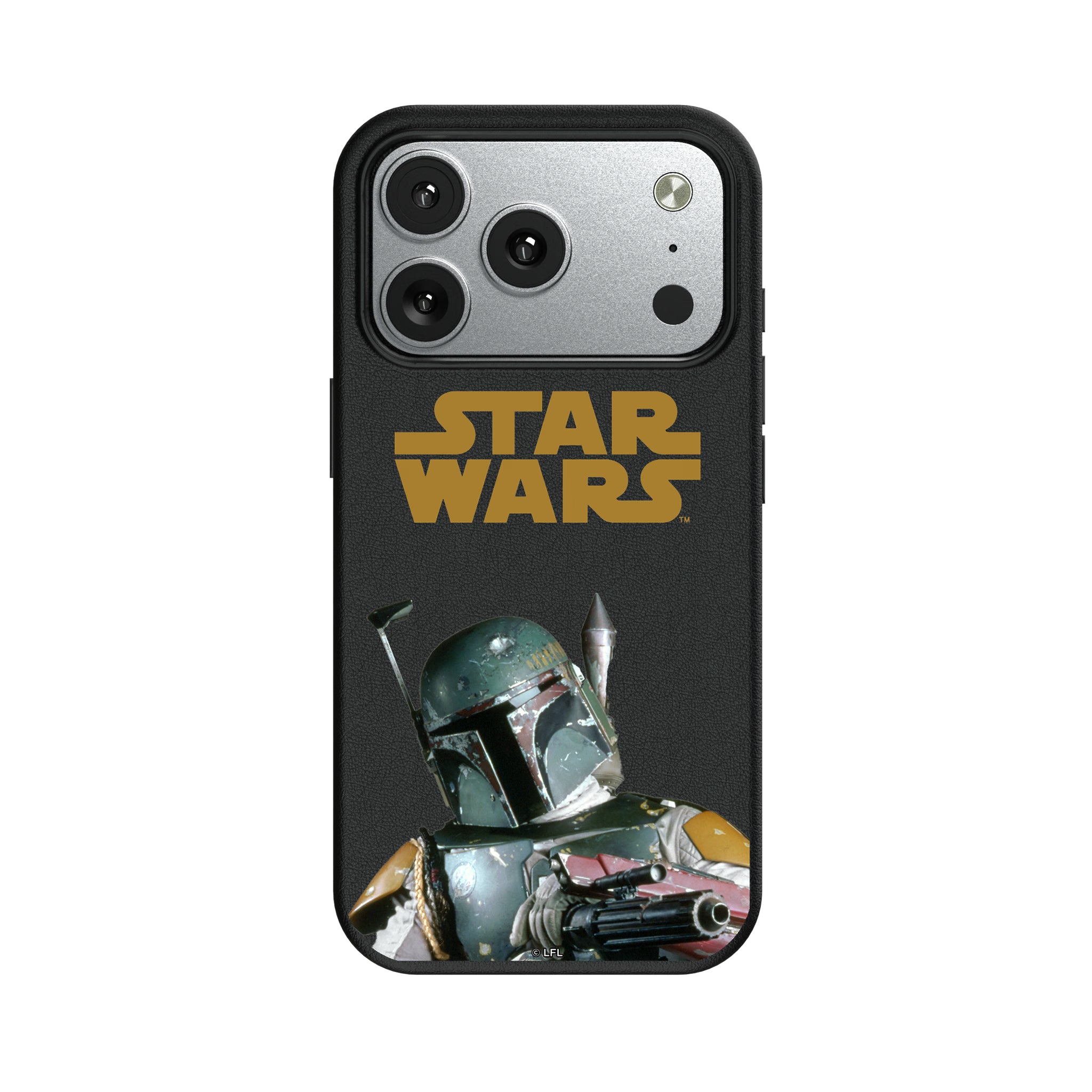 Star Wars Boba Fett Color Block iPhone MagSafe Compatible Phone Case for Apple iPhone#Device_iPhone 17 Pro