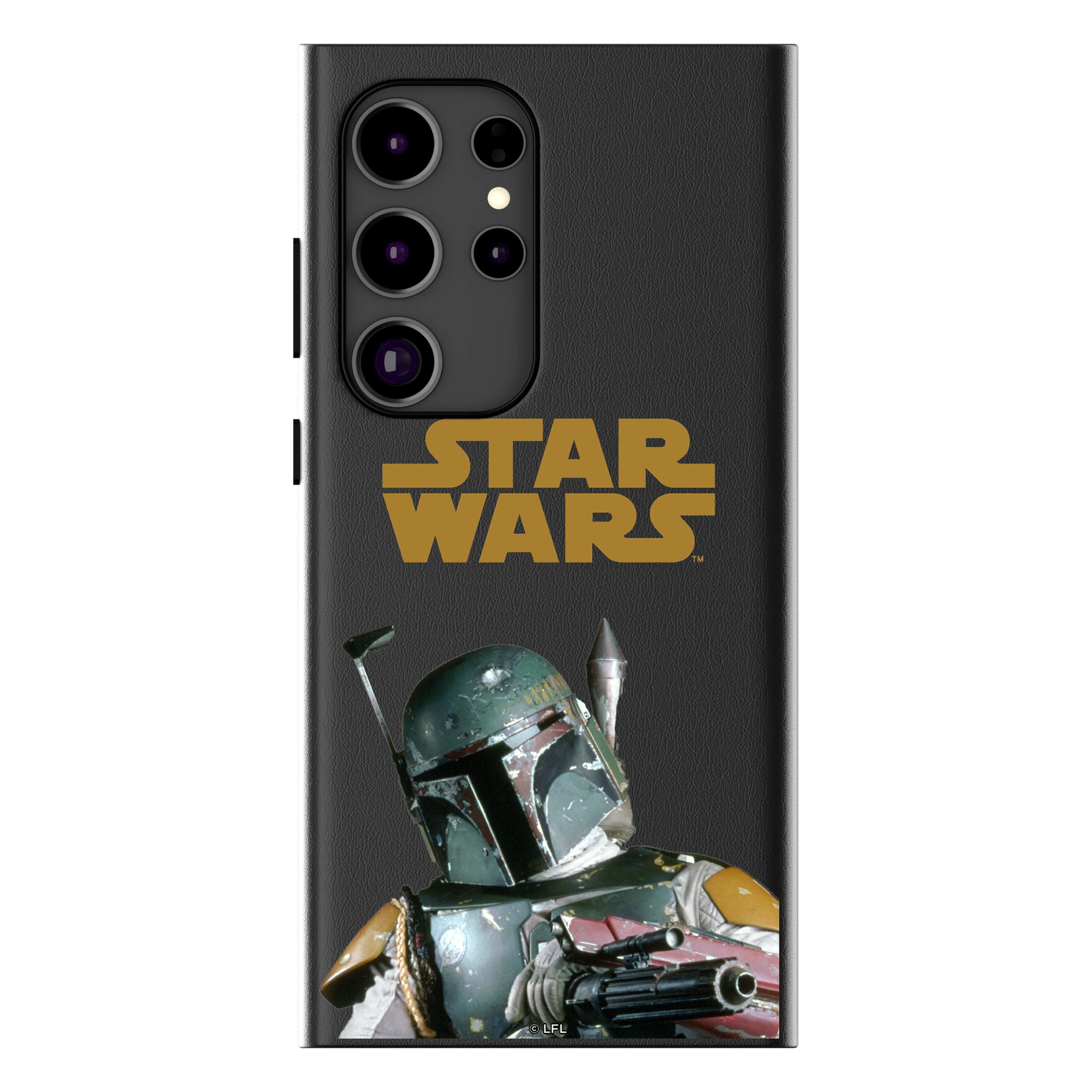 Star Wars Boba Fett Color Block Galaxy MagSafe Compatible Phone Case for Samsung Galaxy