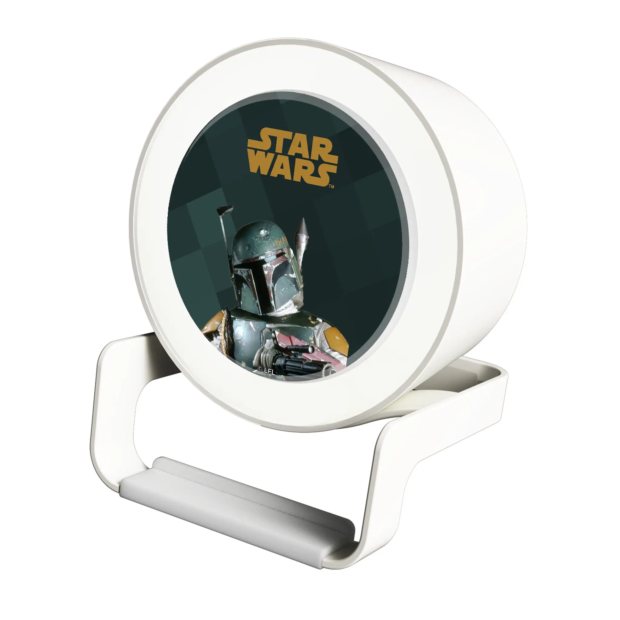 Star Wars Boba Fett Color Block Night Light Charger and Bluetooth Speaker
