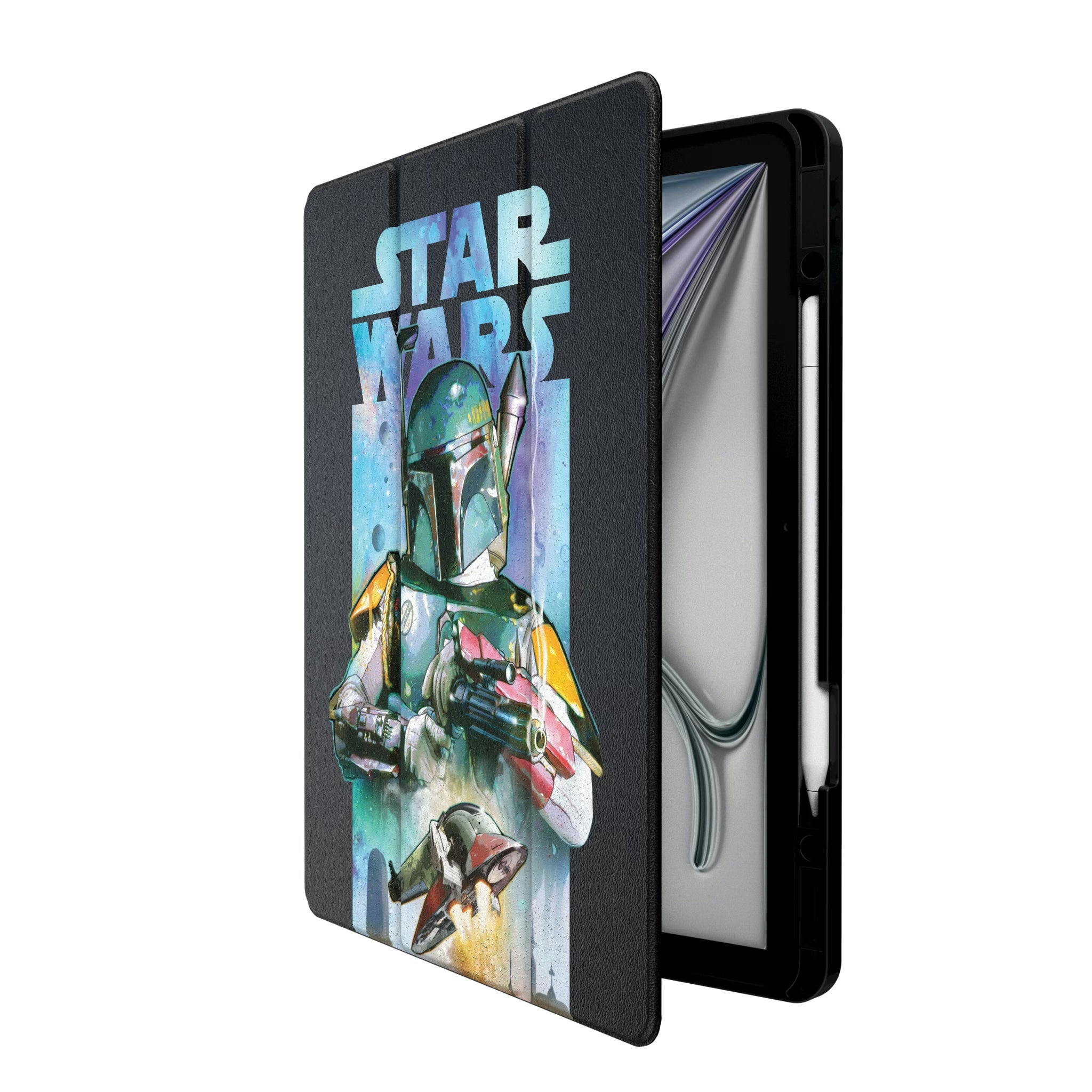 Star Wars Boba Fett Portrait Collage iPad Tablet Case for Apple iPad