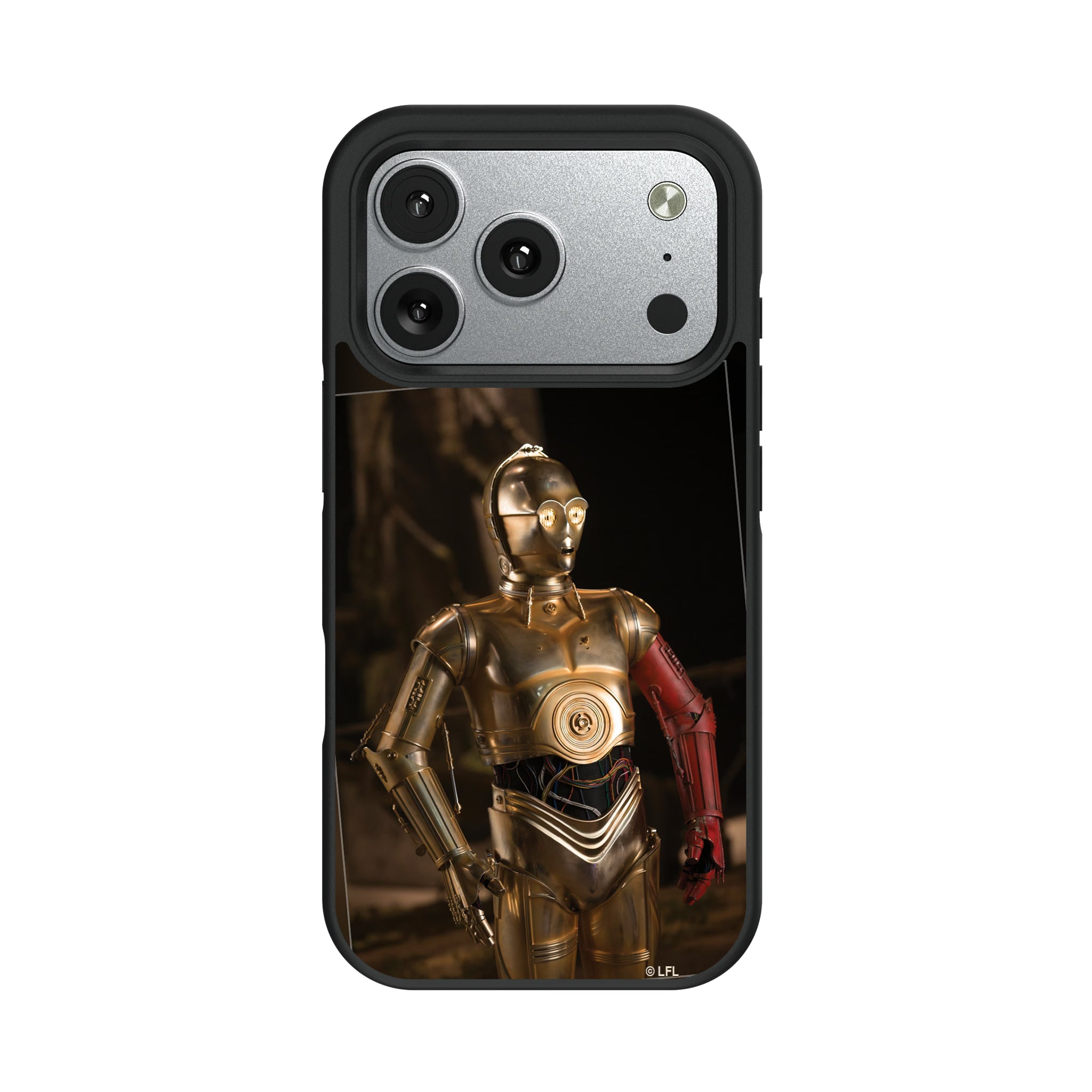 Star Wars C-3PO Portrait iPhone Bump Phone Case for Apple iPhone#Device_iPhone 17 Pro