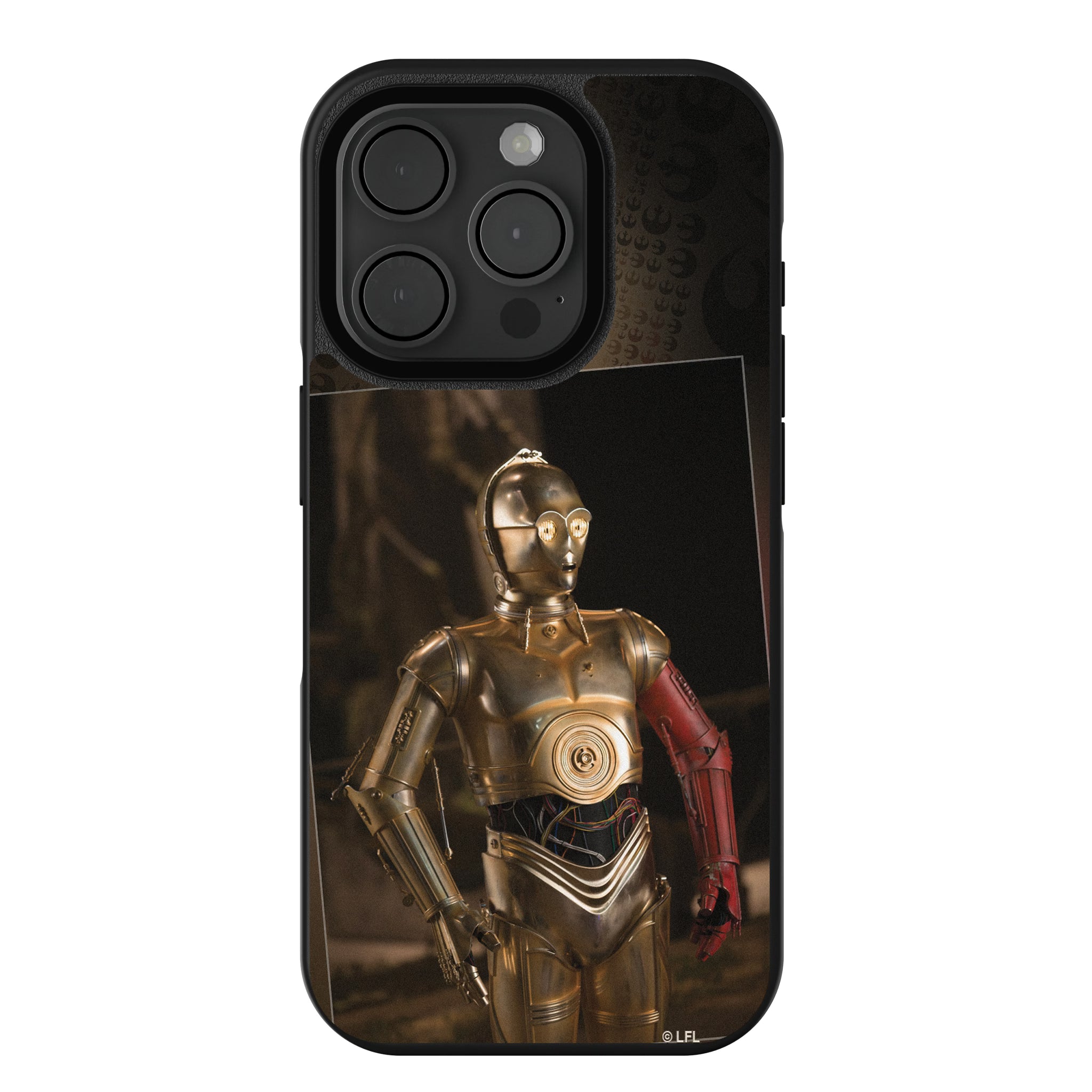Star Wars C-3PO Portrait iPhone Bump Phone Case for Apple iPhone