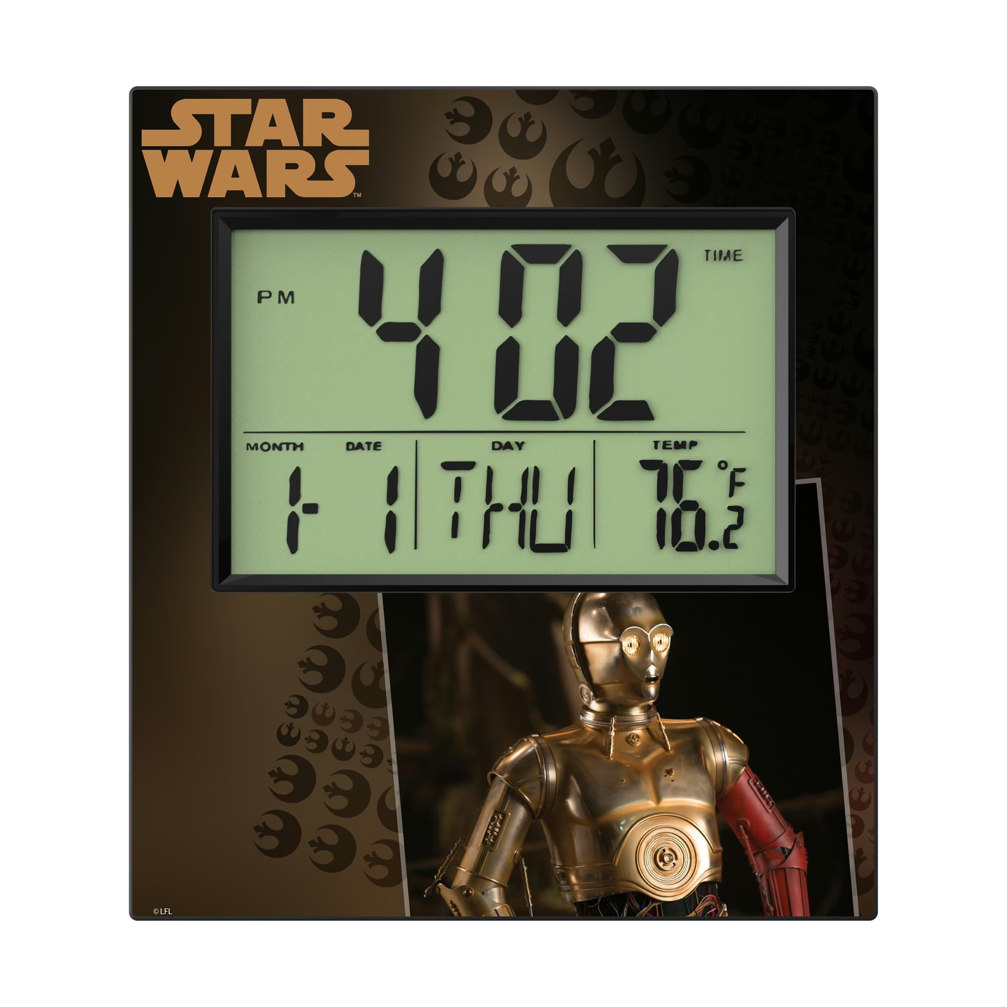 Star Wars C-3PO Portrait Wall Clock