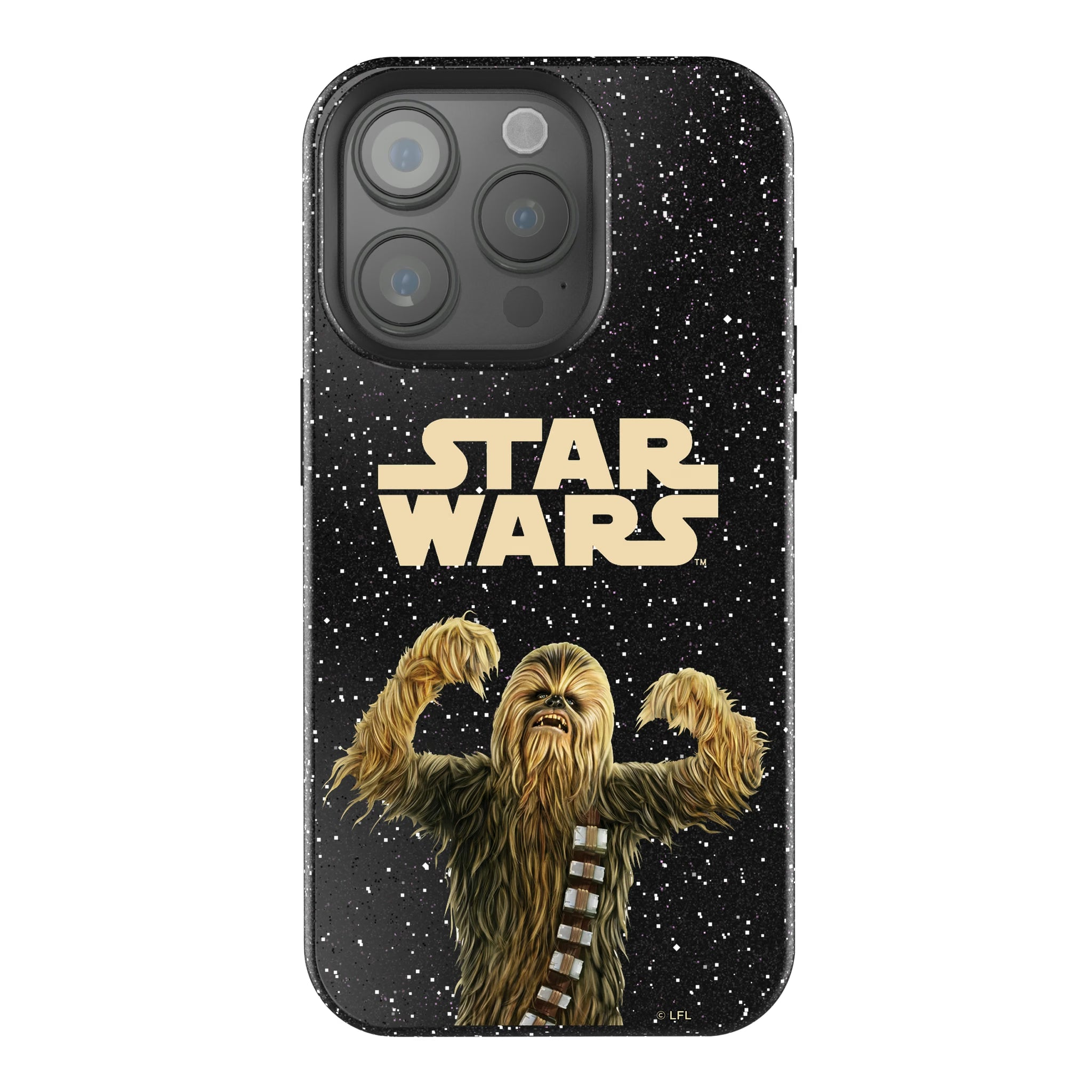 Star Wars Chewbacca Color Block iPhone Bling Phone Case for Apple iPhone