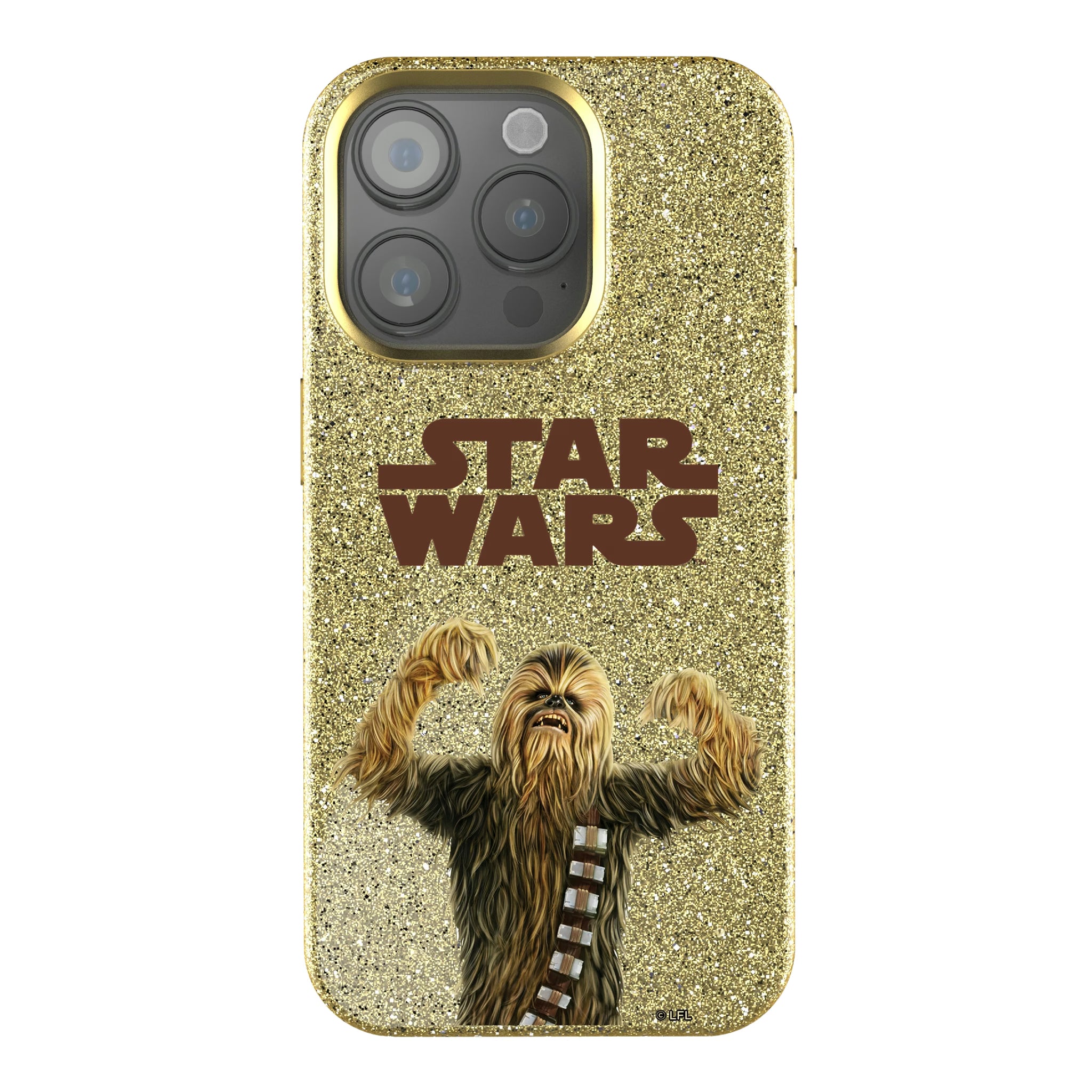 Star Wars Chewbacca Color Block iPhone Bling Phone Case for Apple iPhone
