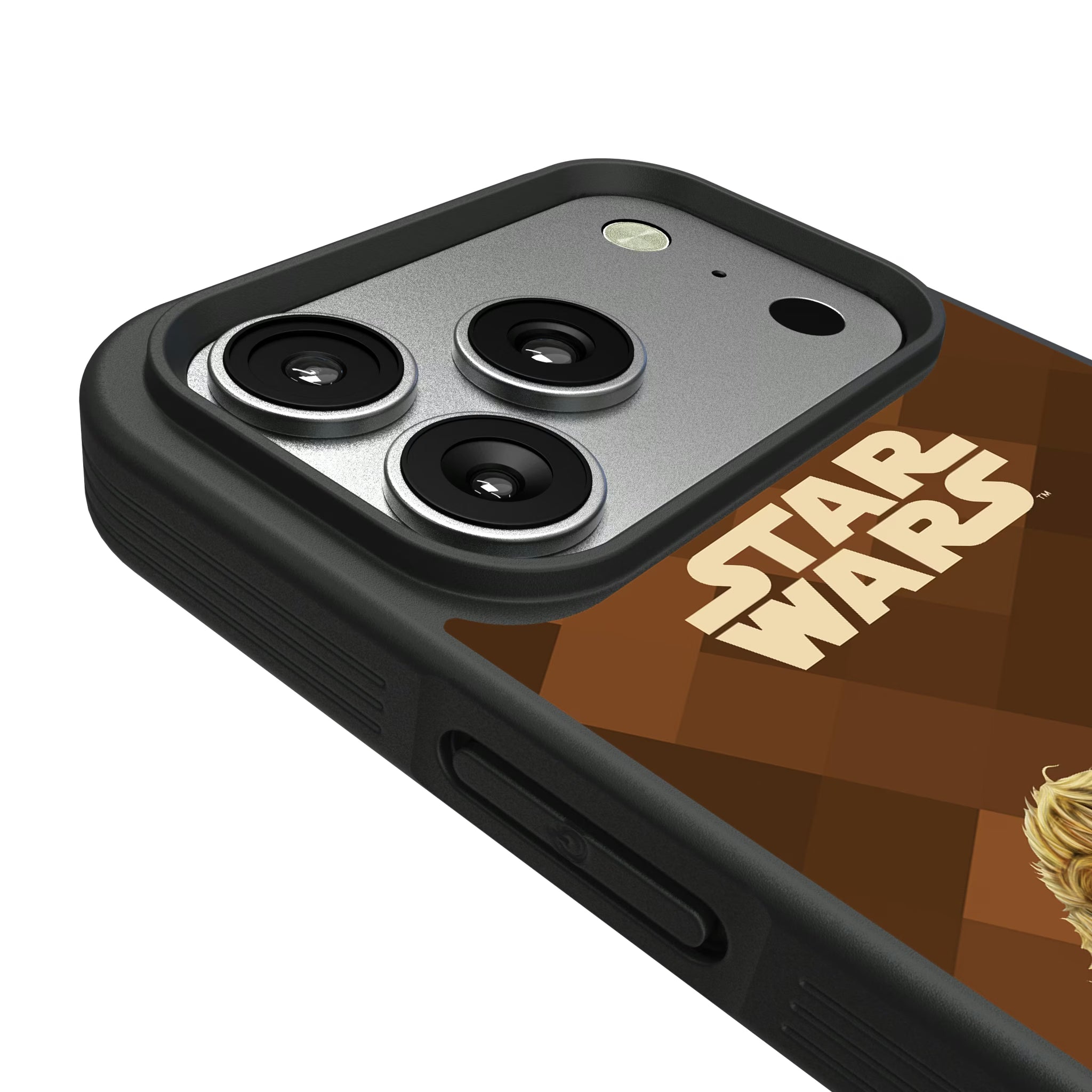 Star Wars Chewbacca Color Block iPhone Bump Phone Case for Apple iPhone - Detail#Device_iPhone 17 Pro