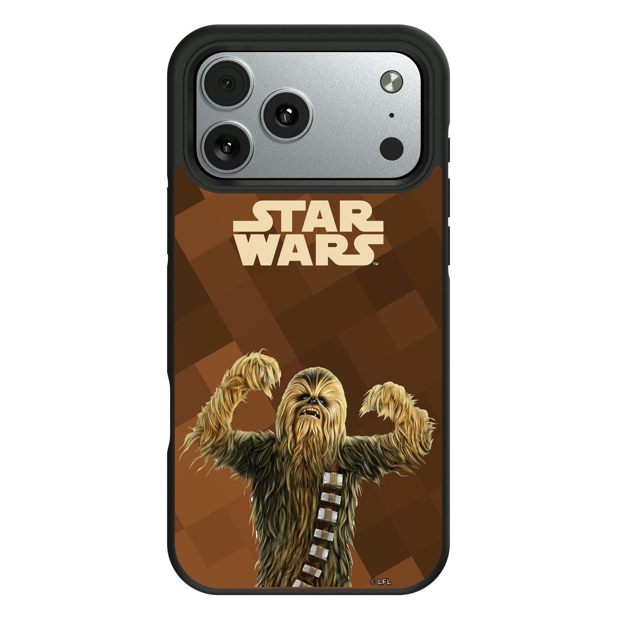 Star Wars Chewbacca Color Block iPhone Bump Phone Case for Apple iPhone#Device_iPhone 17 Pro Max