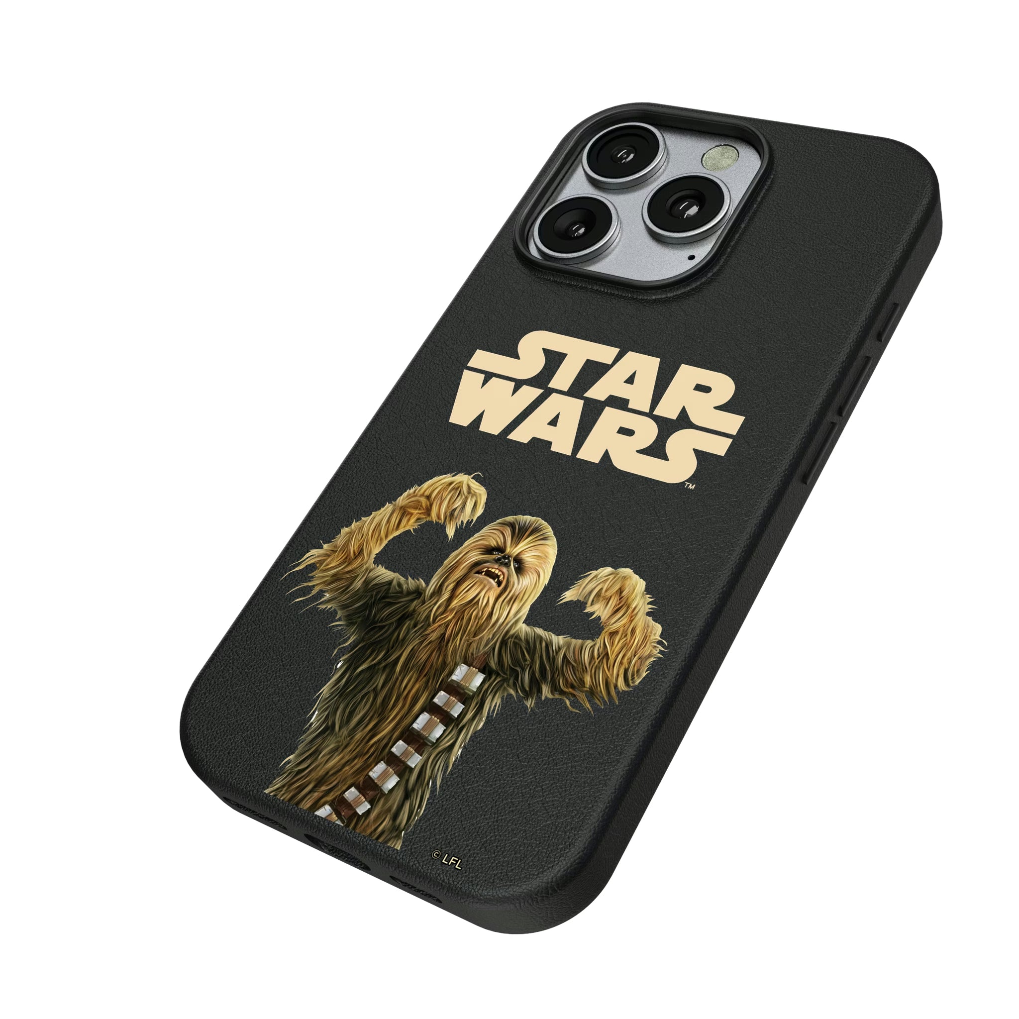 Star Wars Chewbacca Color Block iPhone MagSafe Compatible Phone Case for Apple iPhone - Isometric View