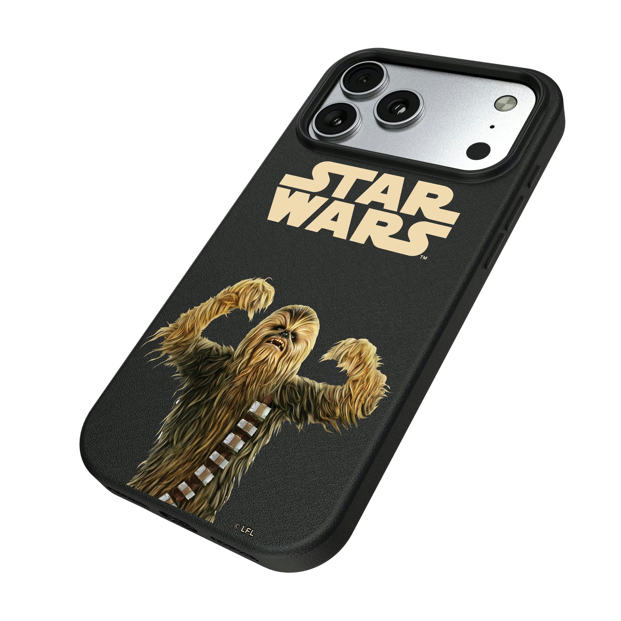 Star Wars Chewbacca Color Block iPhone MagSafe Compatible Phone Case for Apple iPhone - Isometric View#Device_iPhone 17 Pro Max