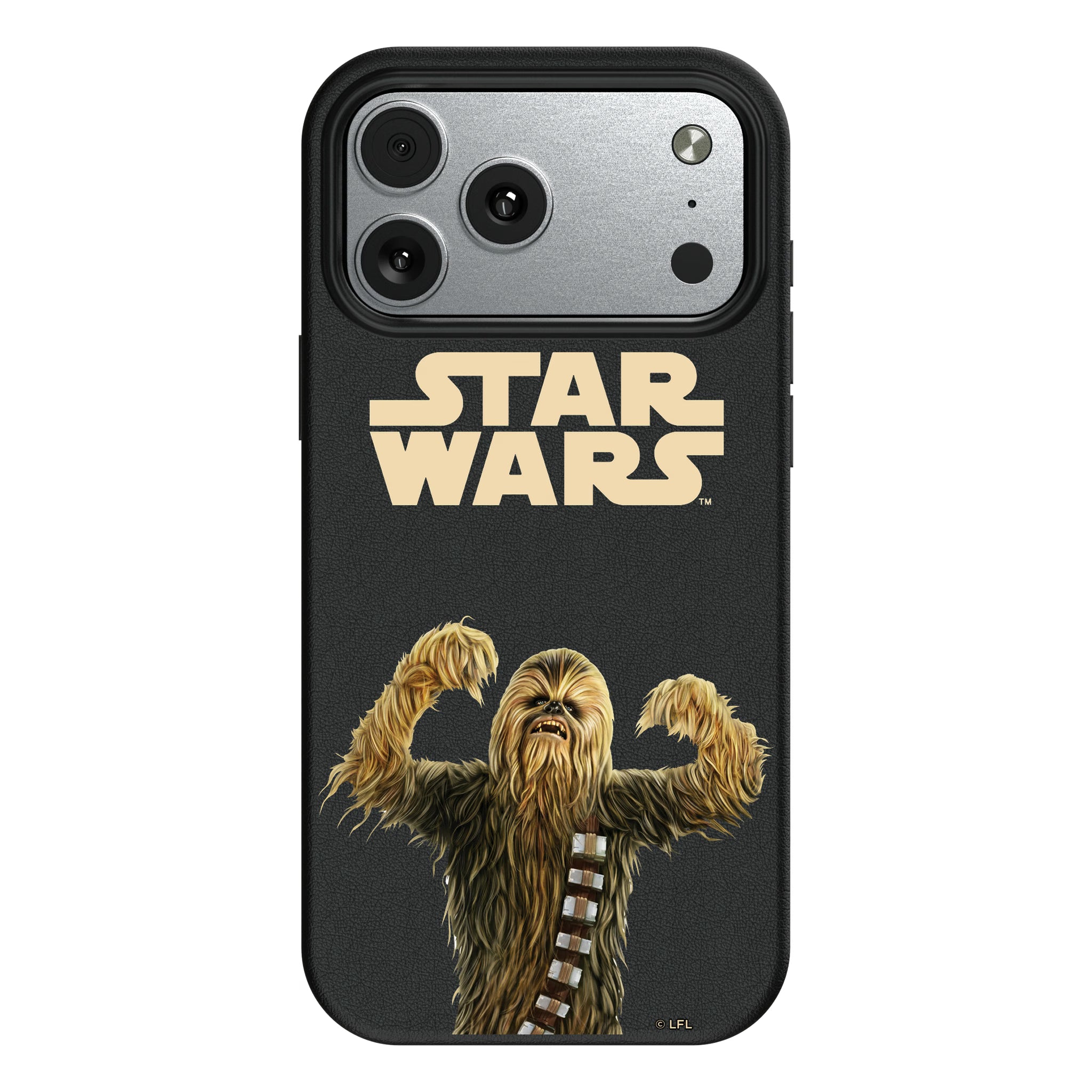 Star Wars Chewbacca Color Block iPhone MagSafe Compatible Phone Case for Apple iPhone#Device_iPhone 17 Pro Max