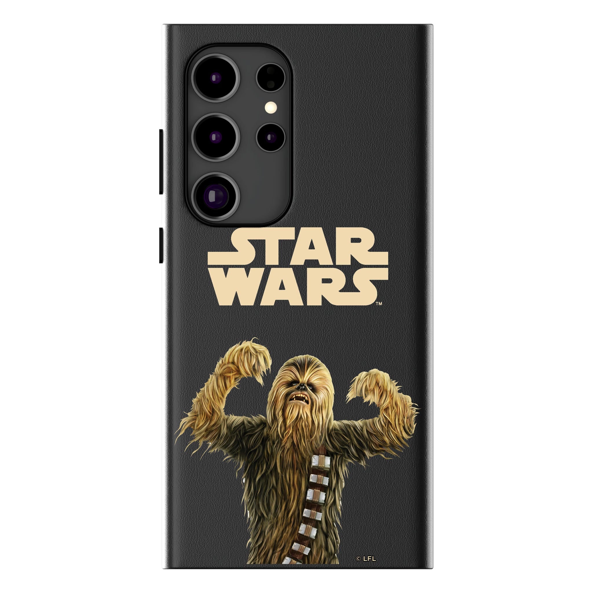 Star Wars Chewbacca Color Block Galaxy MagSafe Compatible Phone Case for Samsung Galaxy