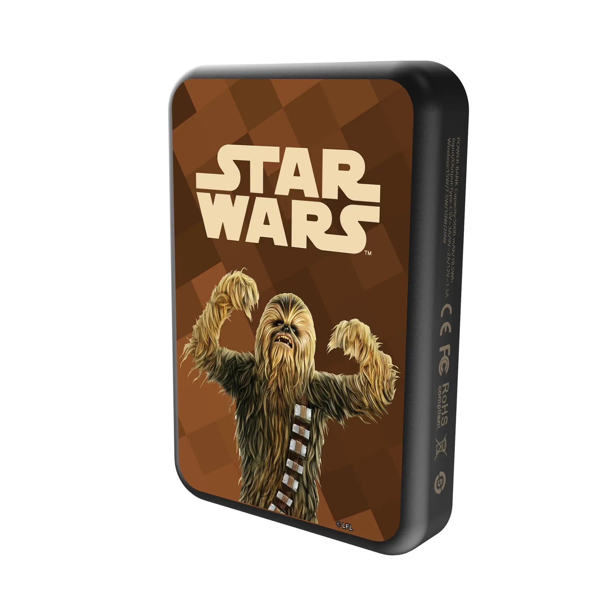 Star Wars Chewbacca Color Block Wireless Mag Power Bank
