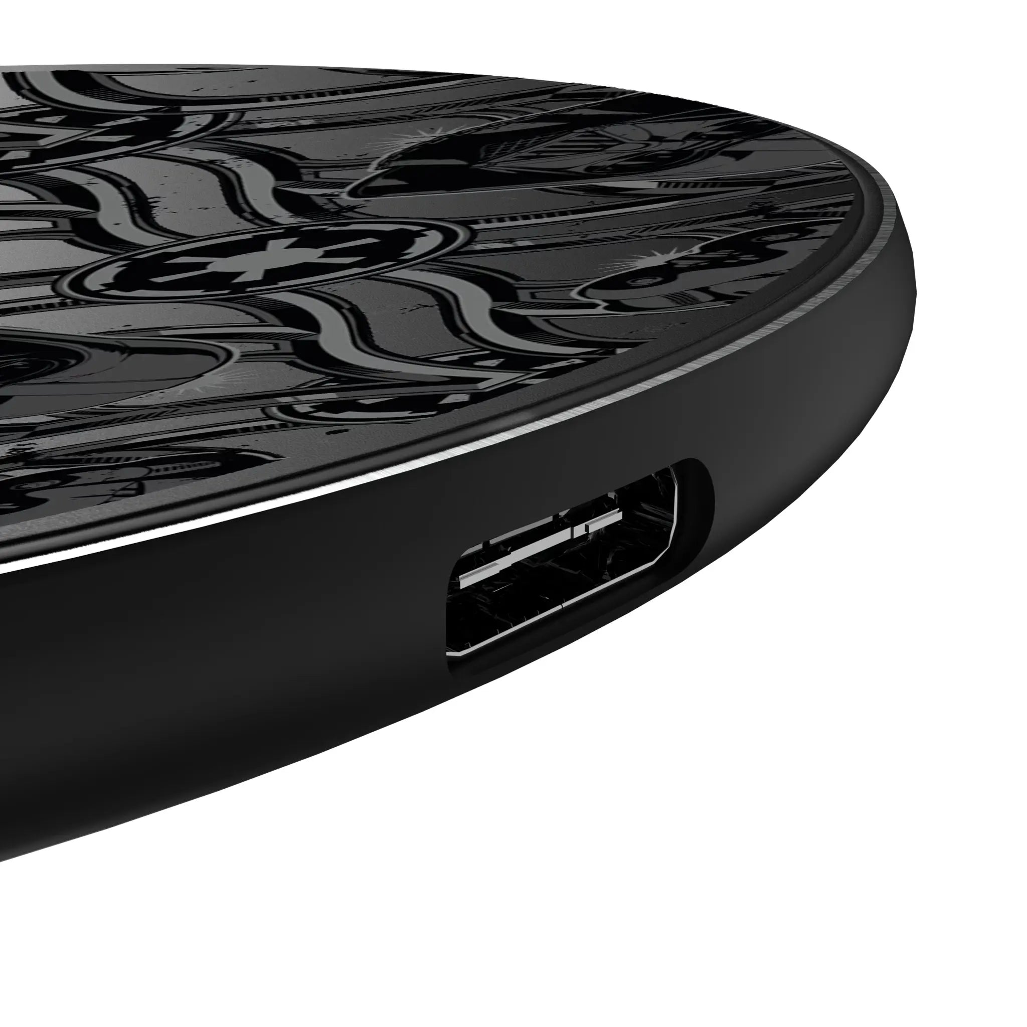 Star Wars Dark Side Pattern 15-Watt Wireless Charger - Detail