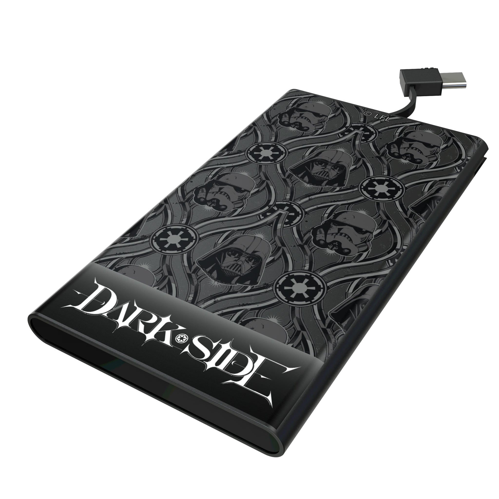 Star Wars Dark Side Pattern 5000mAh Flat Powerbank