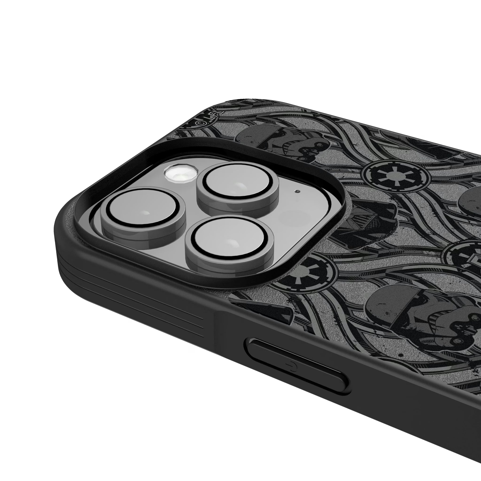 Star Wars Dark Side Pattern iPhone Bump Phone Case for Apple iPhone - Detail