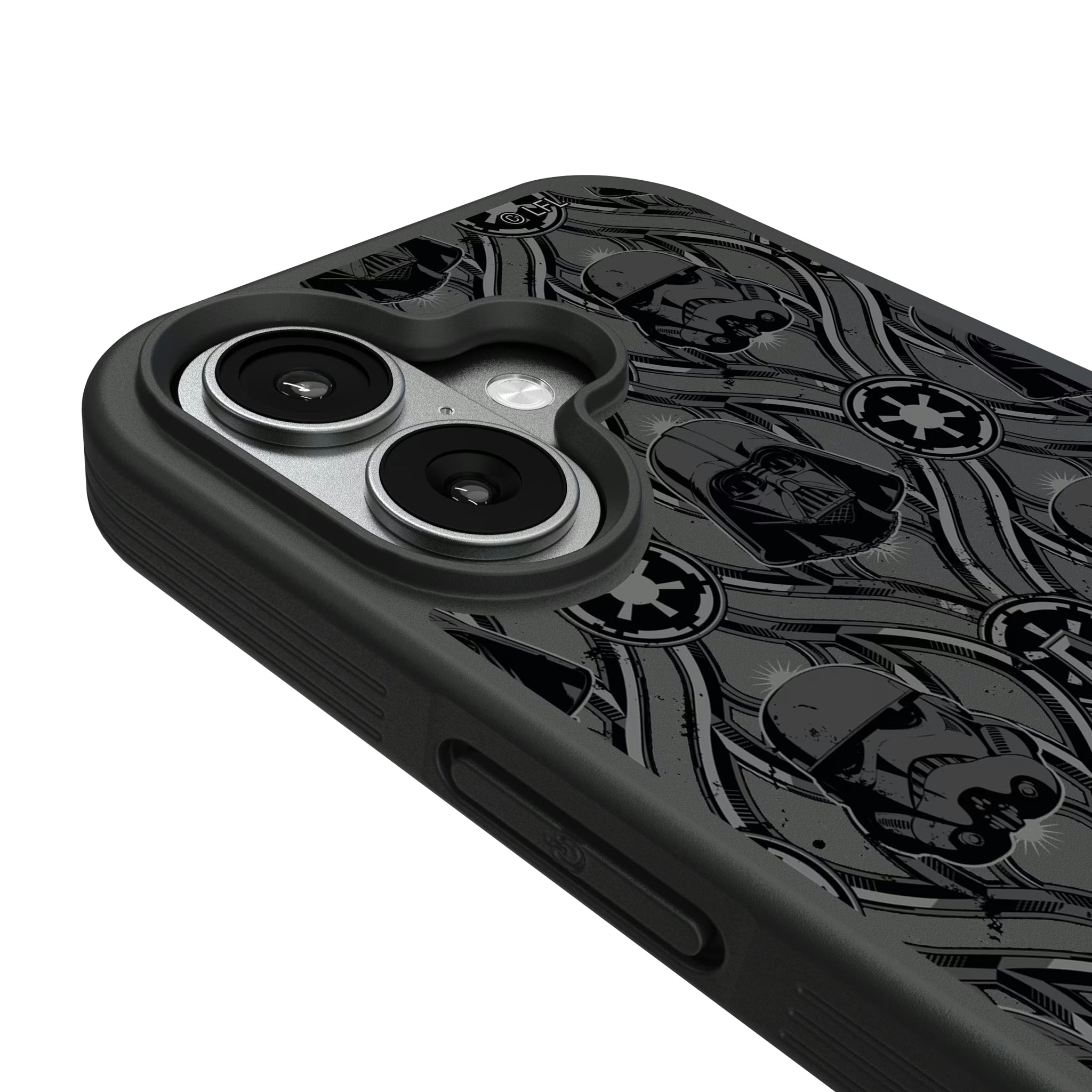 Star Wars Dark Side Pattern iPhone Bump Phone Case for Apple iPhone - Detail#Device_iPhone 17