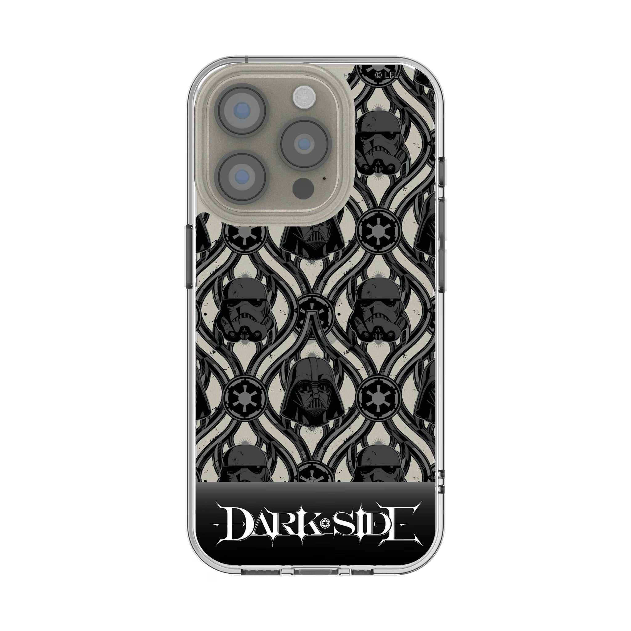 Star Wars Dark Side Pattern iPhone Clear Phone Case for Apple iPhone