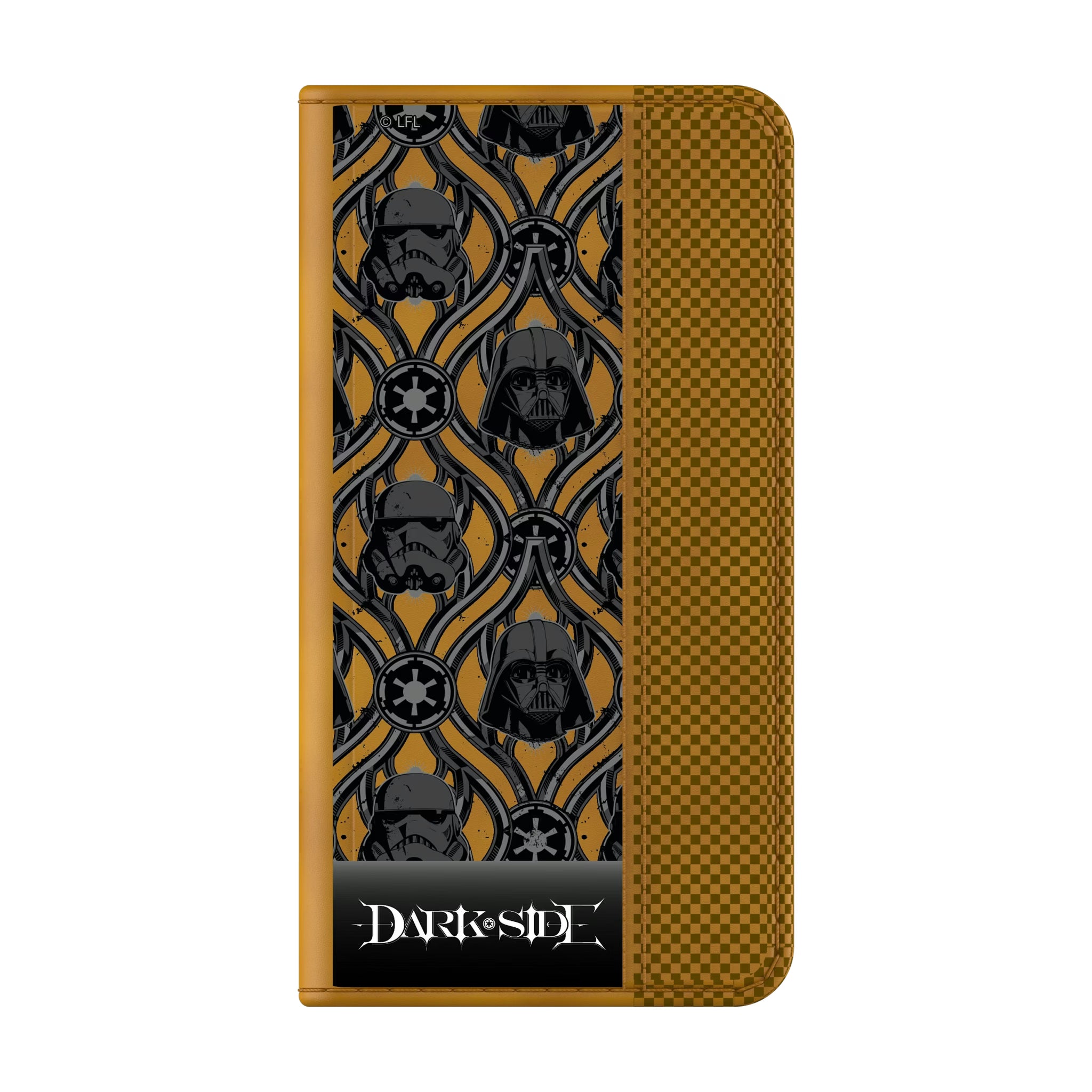Star Wars Dark Side Pattern Galaxy Folio Phone Case for Samsung Galaxy