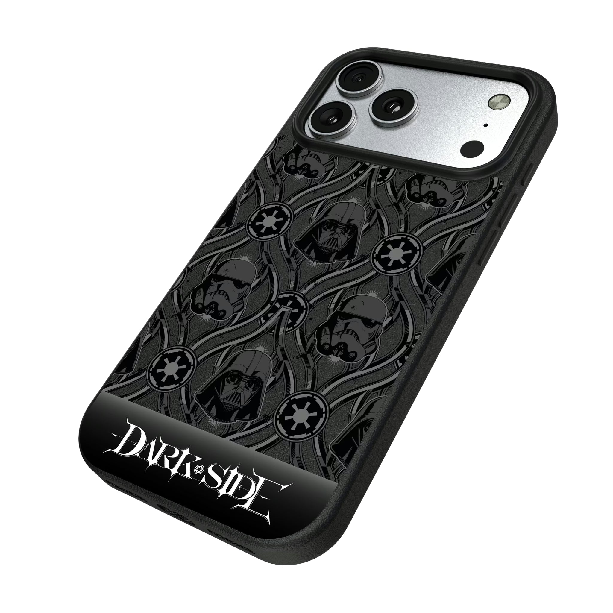 Star Wars Dark Side Pattern iPhone MagSafe Compatible Phone Case for Apple iPhone - Isometric View#Device_iPhone 17 Pro Max