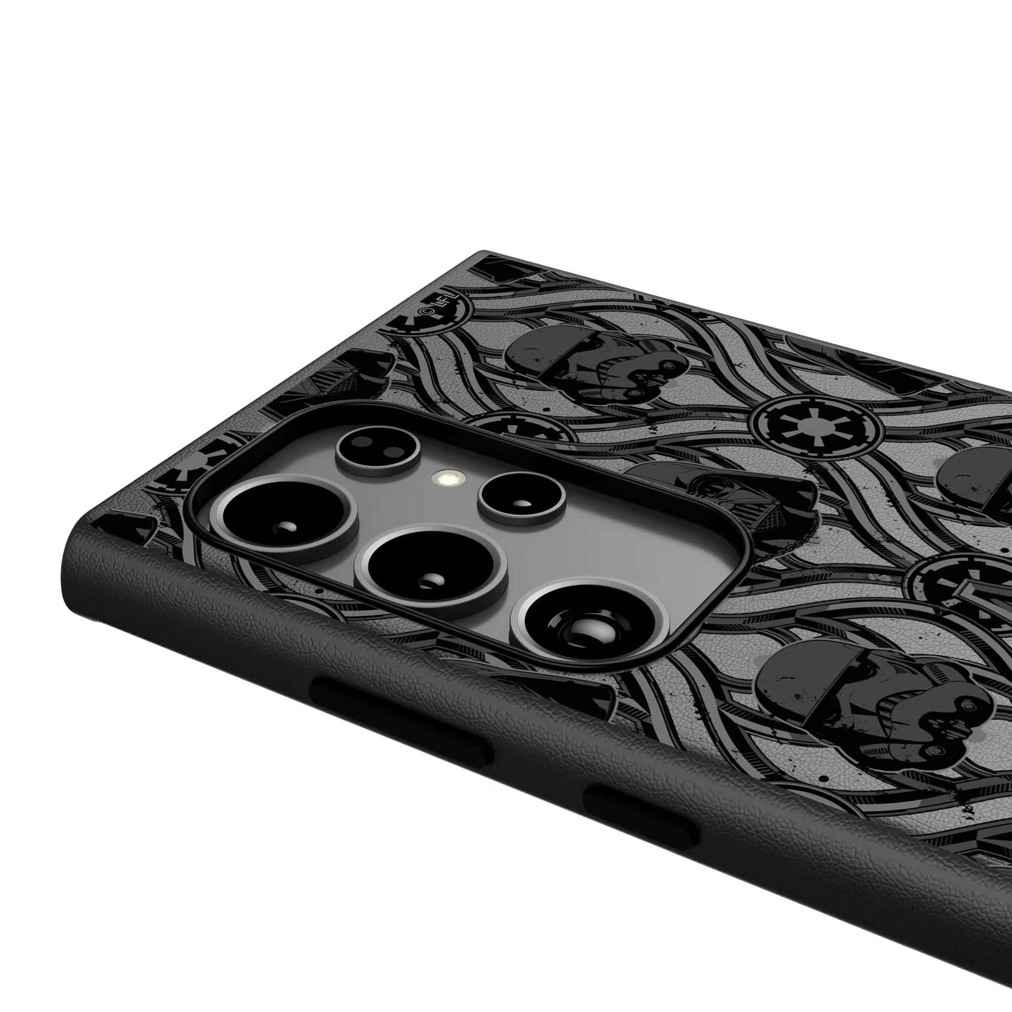 Star Wars Dark Side Pattern Galaxy MagSafe Compatible Phone Case for Samsung Galaxy - Detail