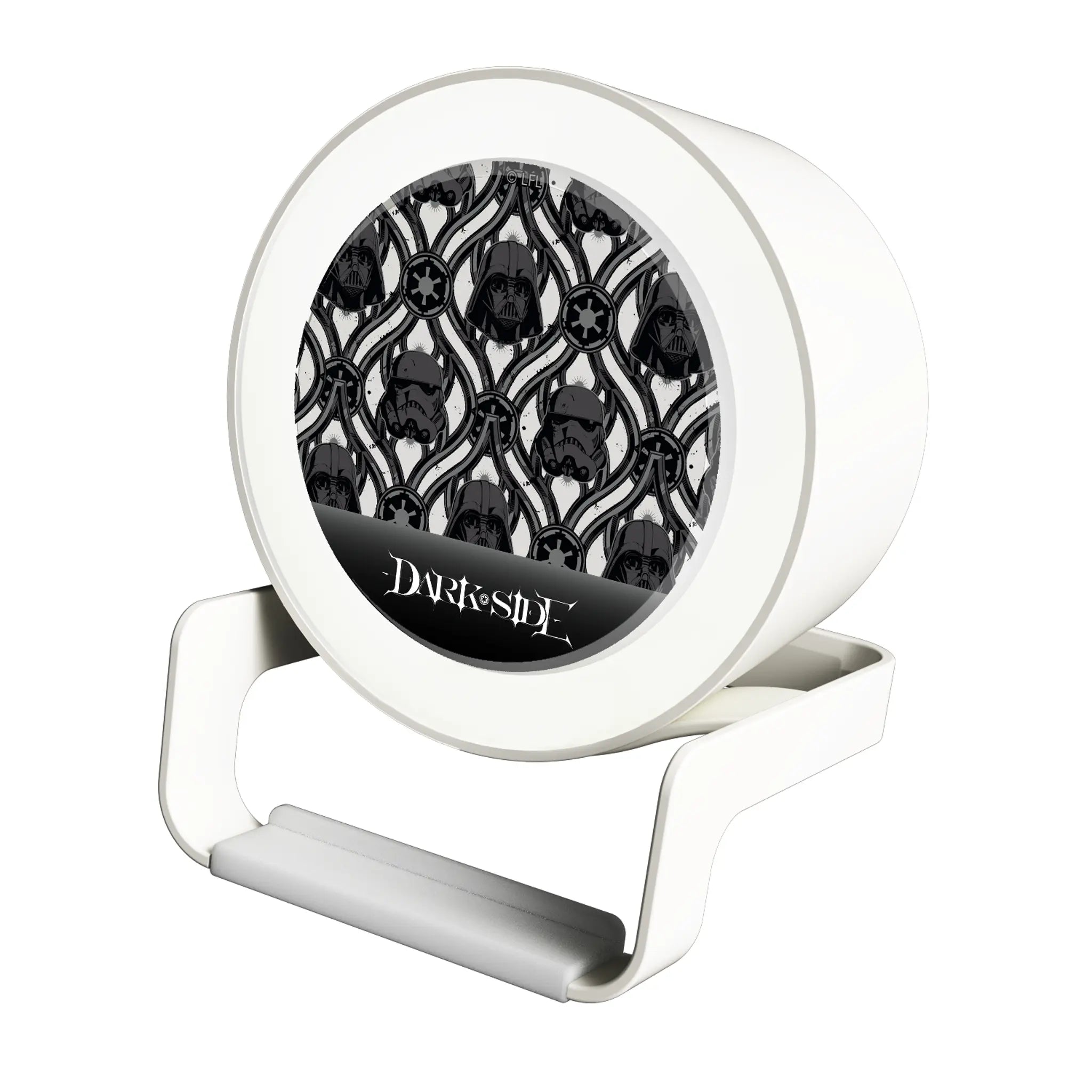 Star Wars Dark Side Pattern Night Light Charger and Bluetooth Speaker
