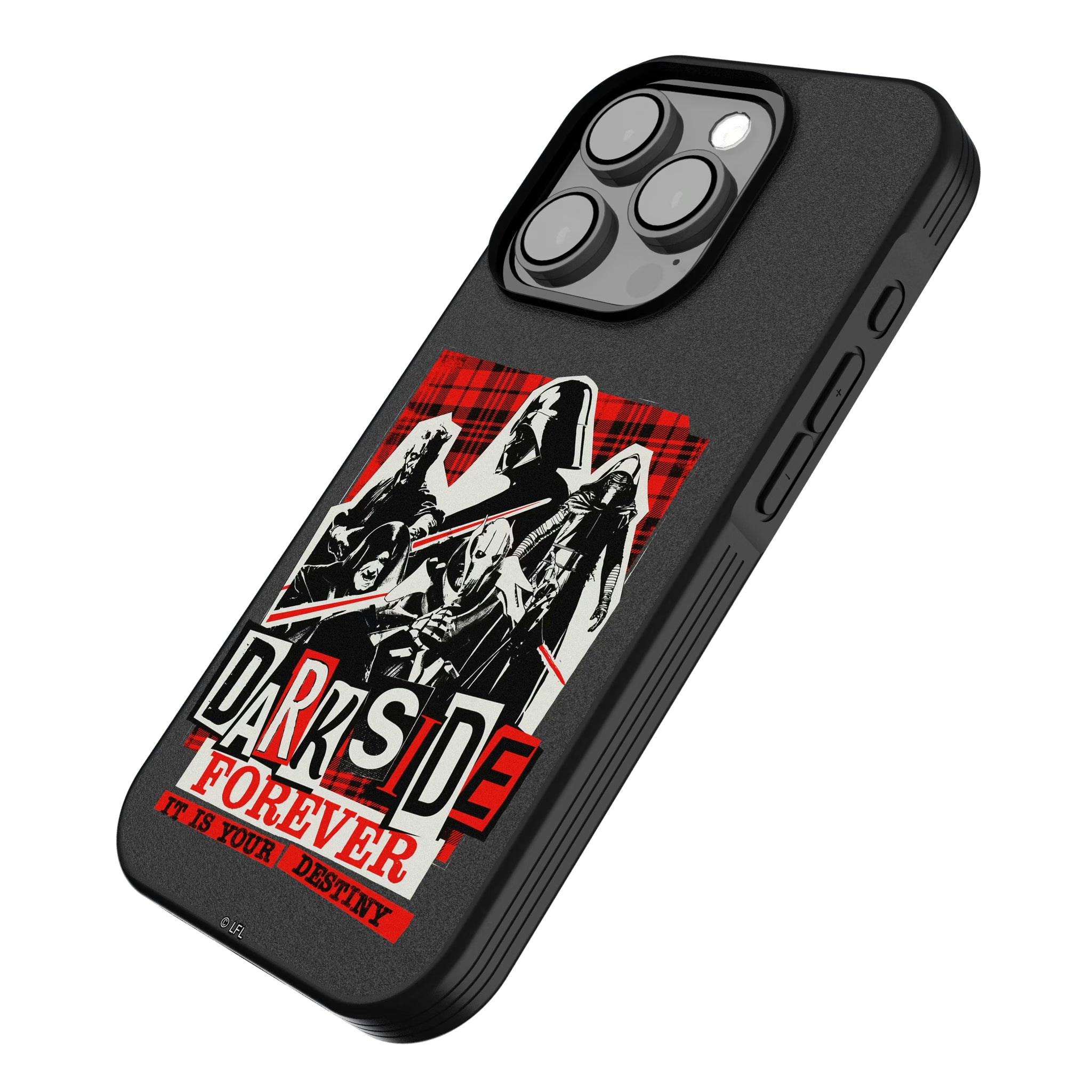 Star Wars Dark Side Ransom iPhone Bump Phone Case for Apple iPhone - Isometric View