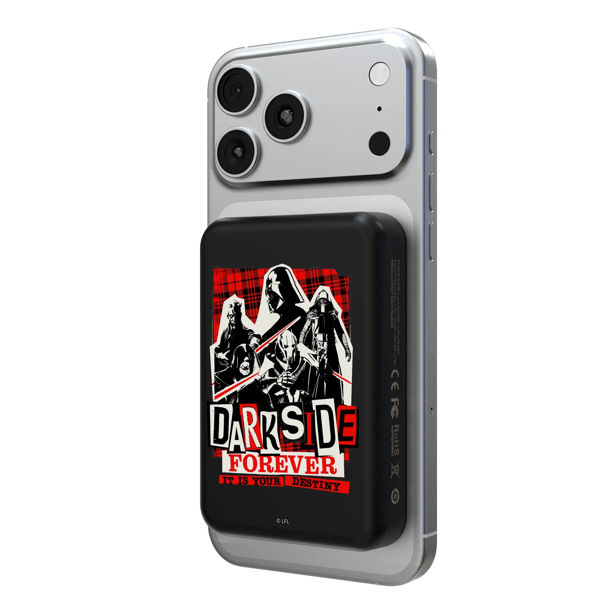 Star Wars Dark Side Ransom Wireless Mag Power Bank