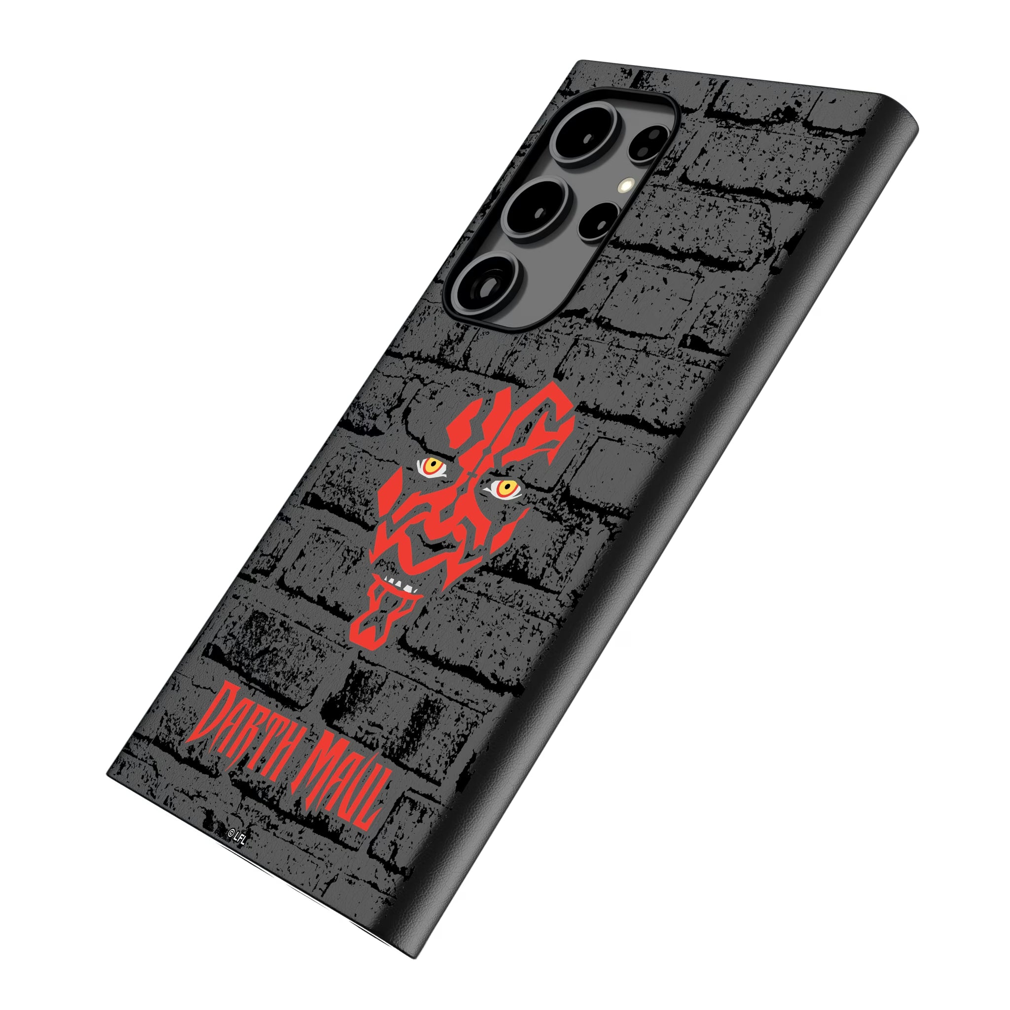 Star Wars Darth Maul Iconic Galaxy MagSafe Compatible Phone Case for Samsung Galaxy - Isometric View