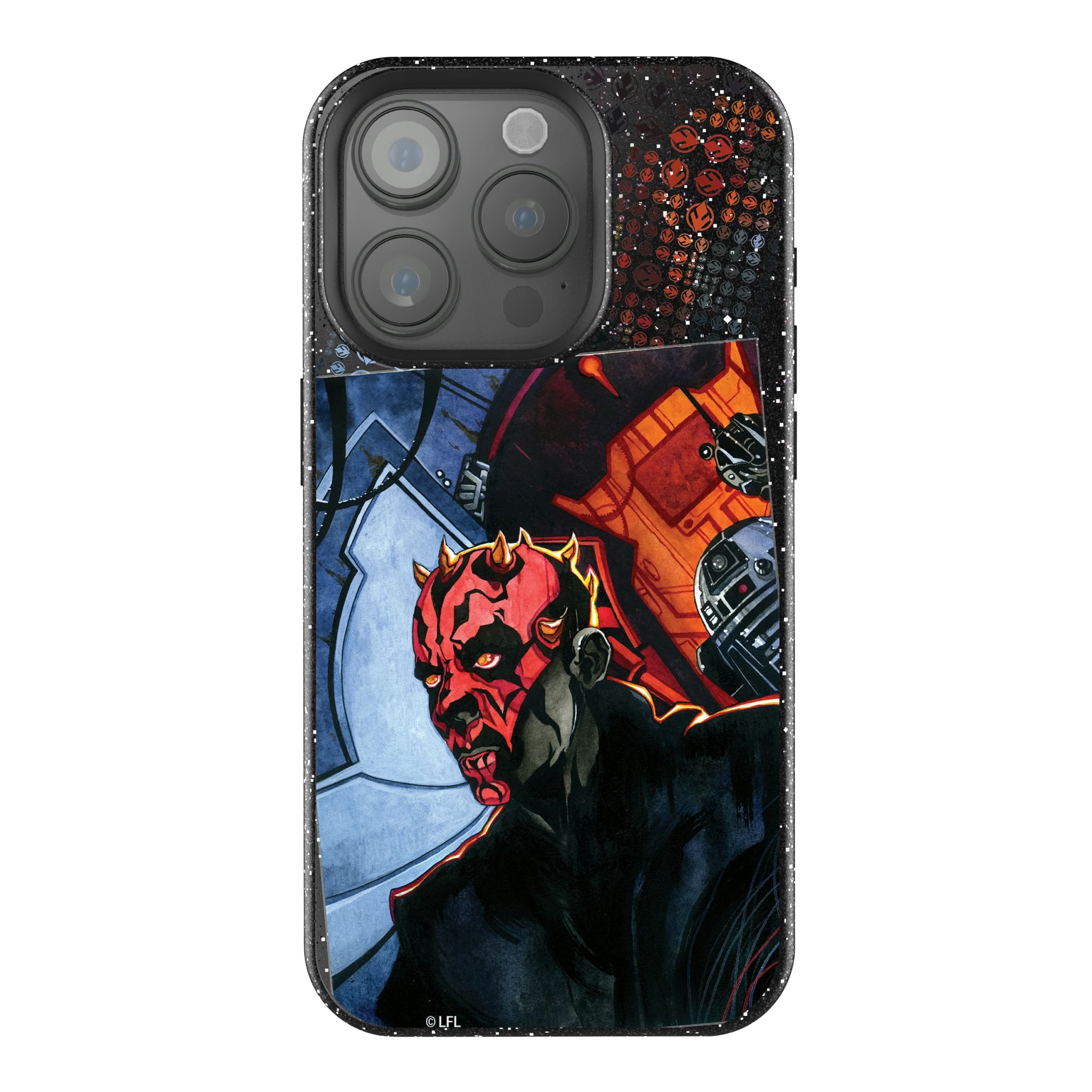 Star Wars Darth Maul Portrait iPhone Bling Phone Case for Apple iPhone