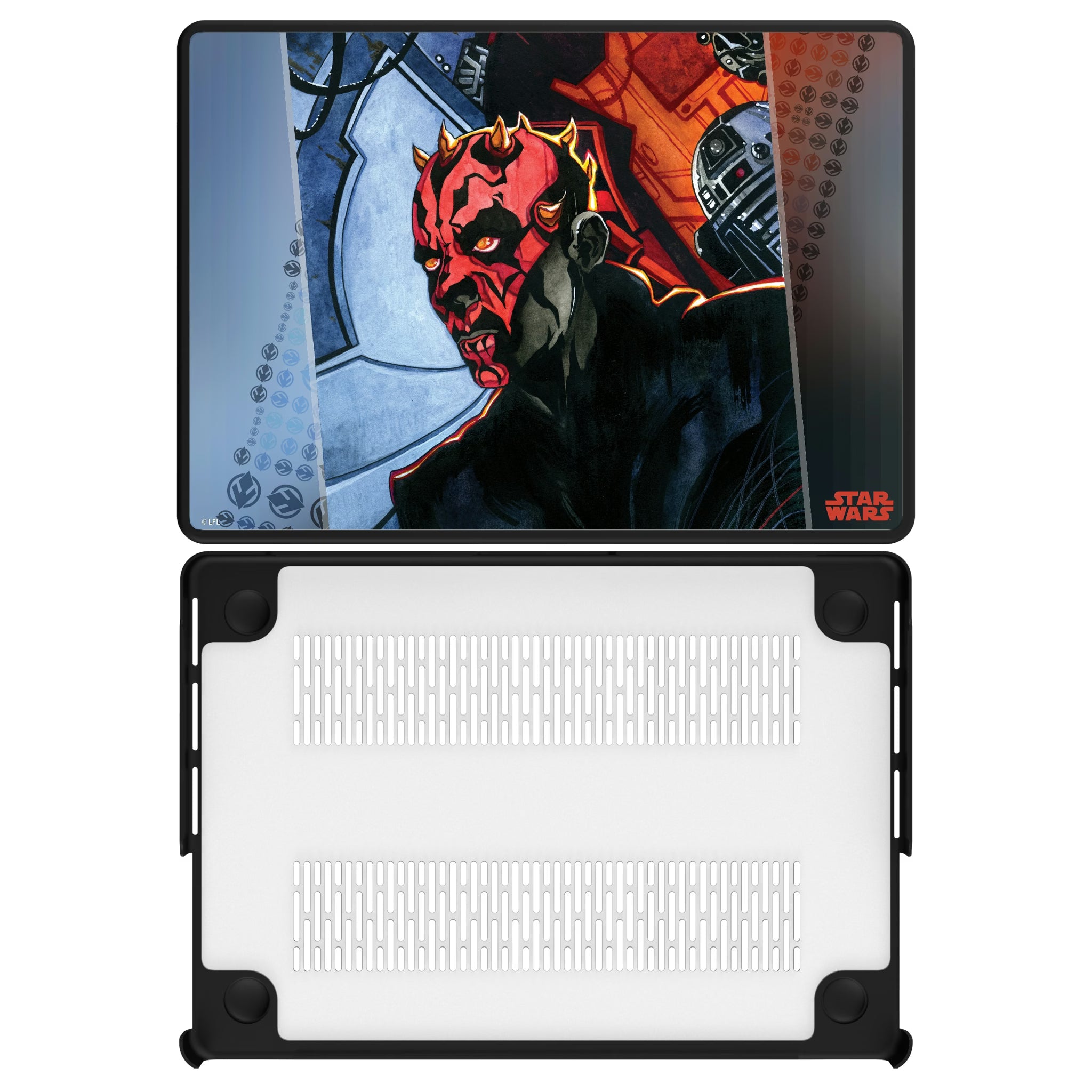 Star Wars Darth Maul Portrait MacBook Laptop Case for Apple MacBook#Device_MacBook Pro (14-inch, 2021) / MacBook Pro (14-inch, 2023) / MacBook Pro (14-inch, 2024)