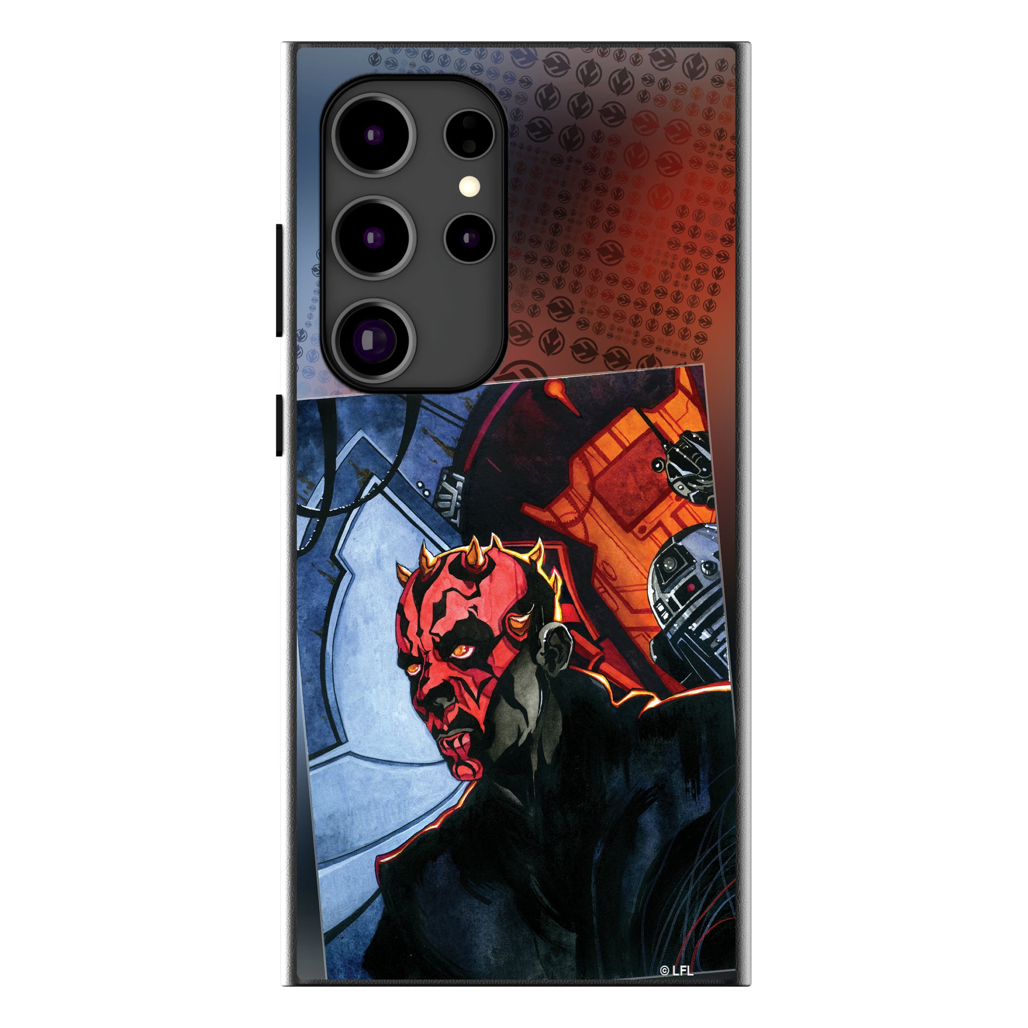 Star Wars Darth Maul Portrait Galaxy MagSafe Compatible Phone Case for Samsung Galaxy