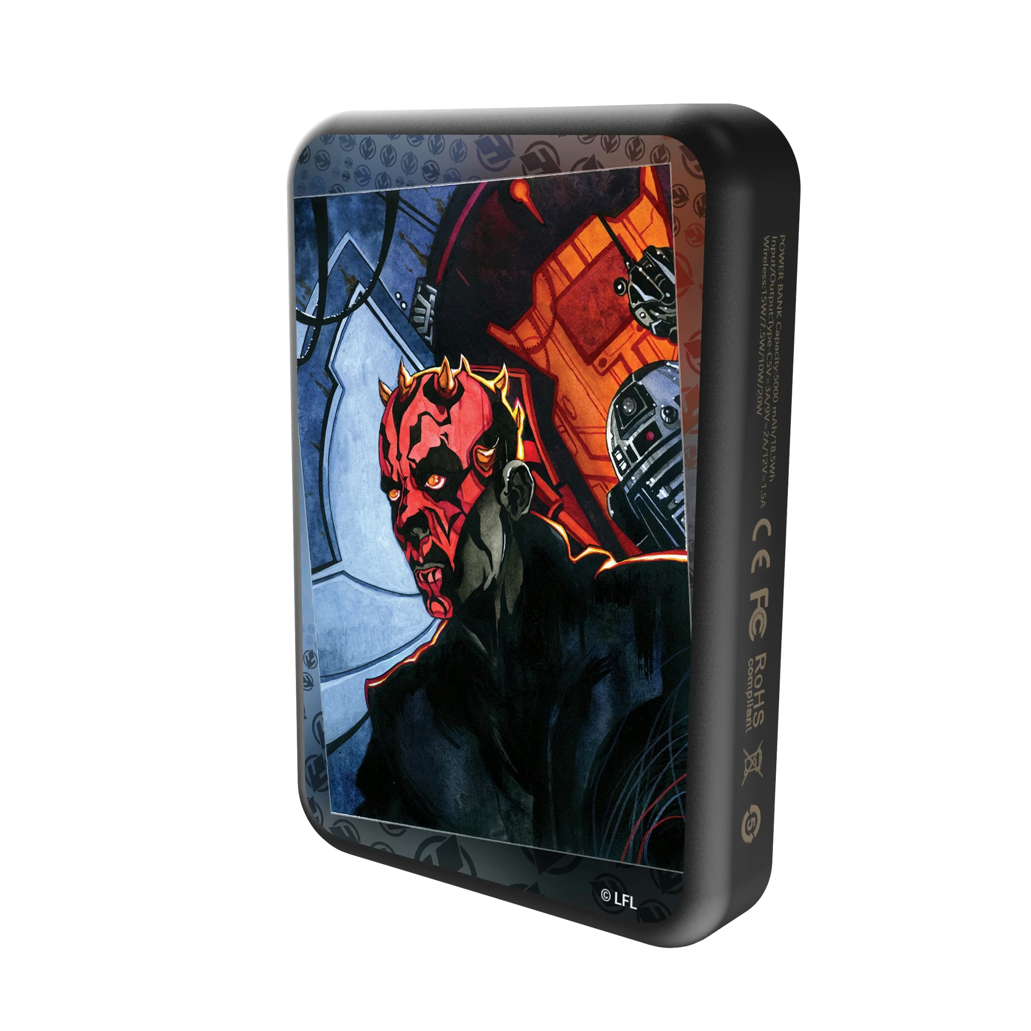 Star Wars Darth Maul Portrait Wireless Mag Power Bank