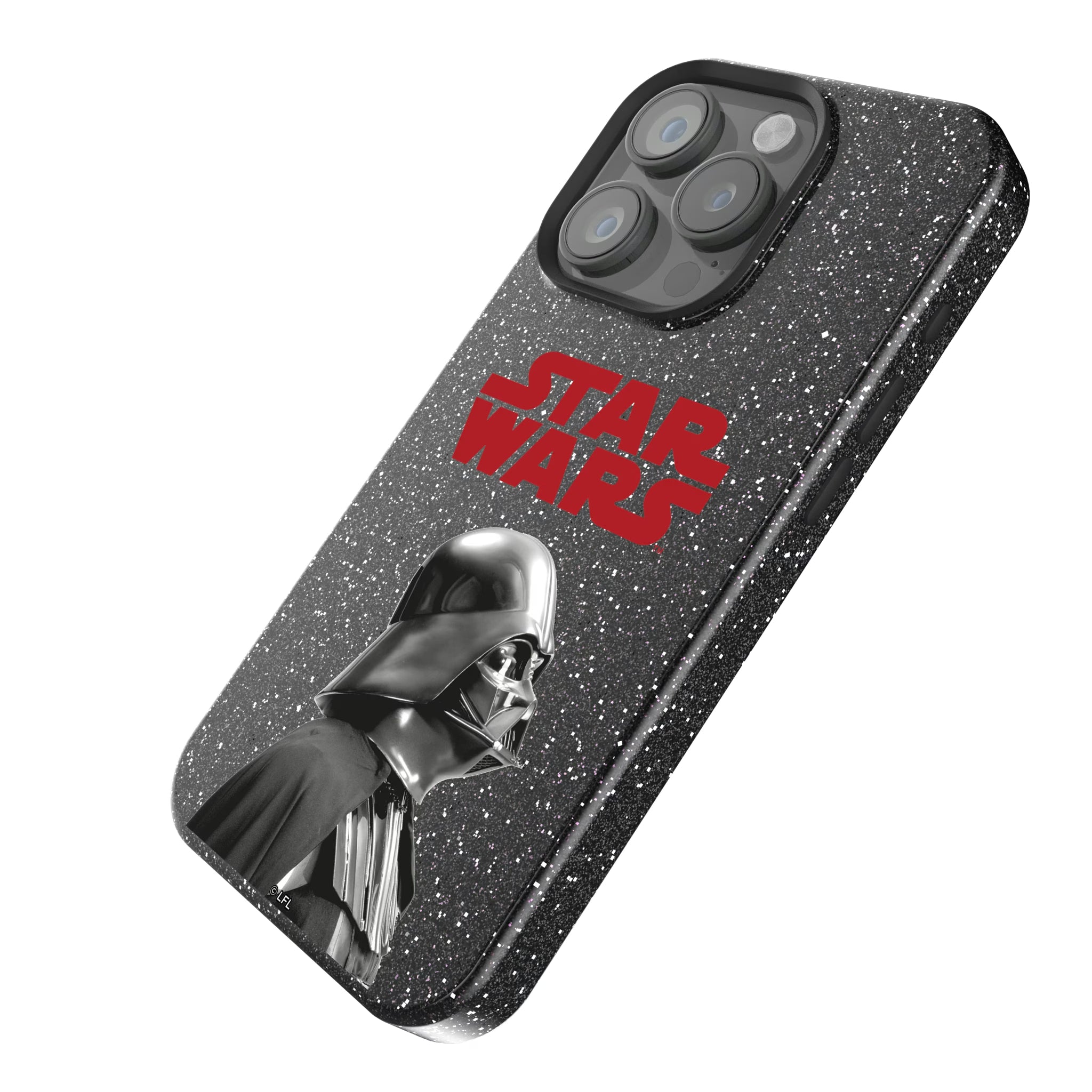Star Wars Darth Vader Color Block iPhone Bling Phone Case for Apple iPhone - Isometric View