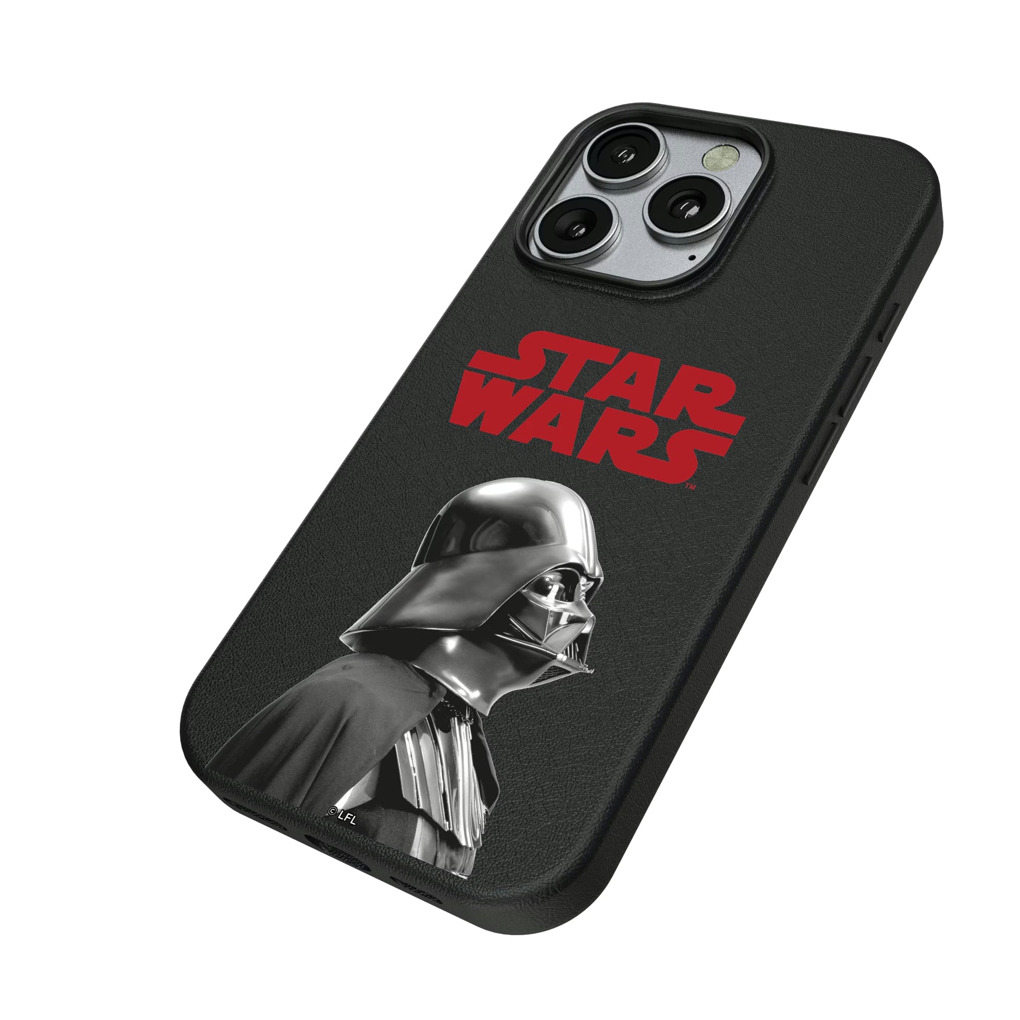 Star Wars Darth Vader Color Block iPhone MagSafe Compatible Phone Case for Apple iPhone - Isometric View