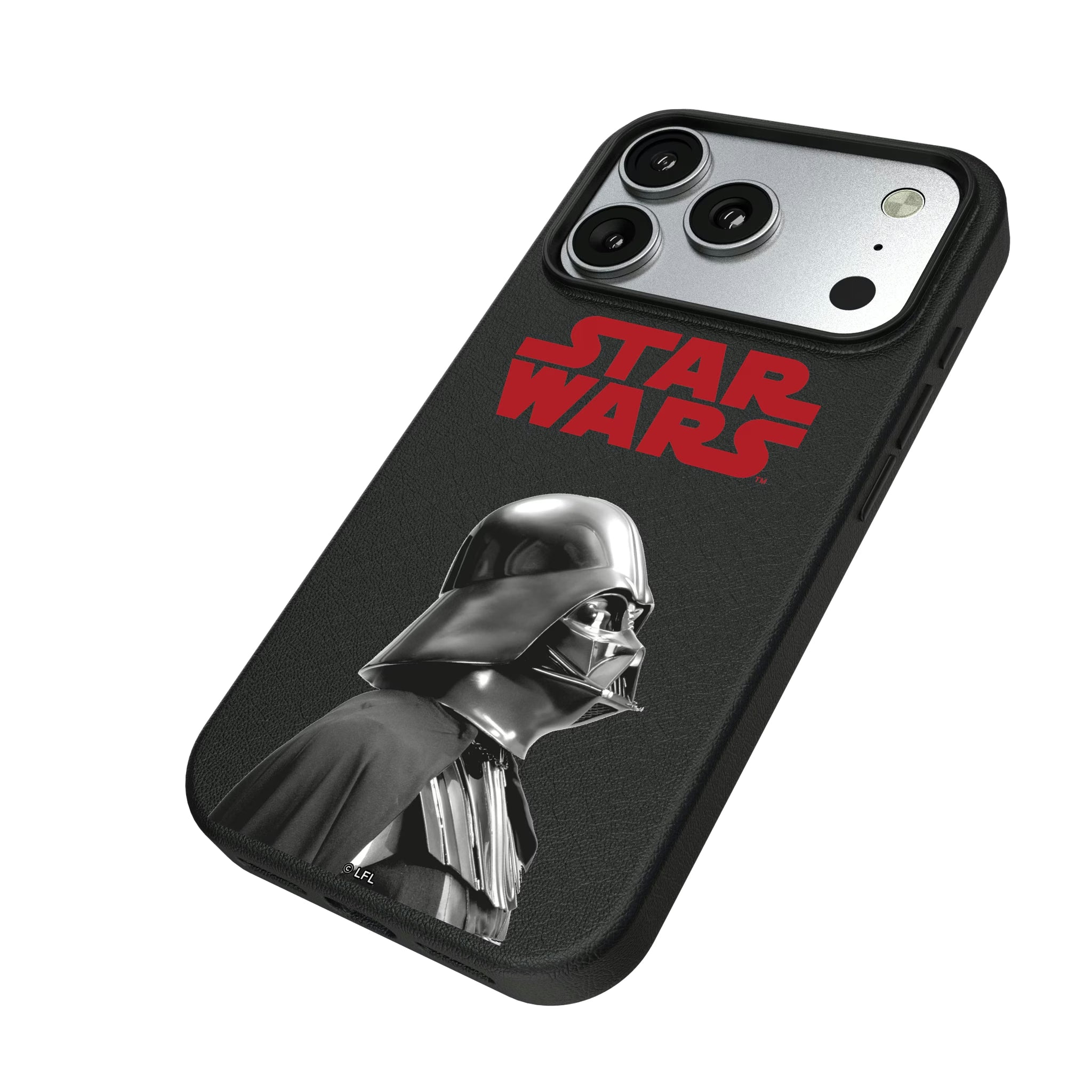 Star Wars Darth Vader Color Block iPhone MagSafe Compatible Phone Case for Apple iPhone - Isometric View#Device_iPhone 17 Pro