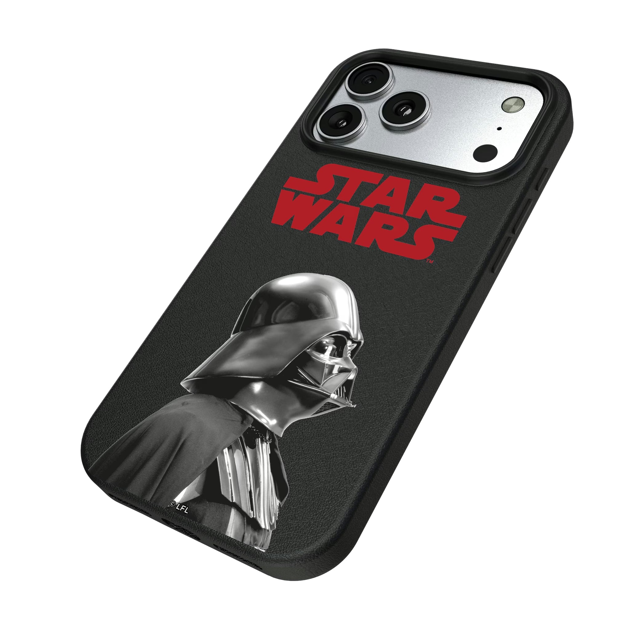 Star Wars Darth Vader Color Block iPhone MagSafe Compatible Phone Case for Apple iPhone - Isometric View#Device_iPhone 17 Pro Max