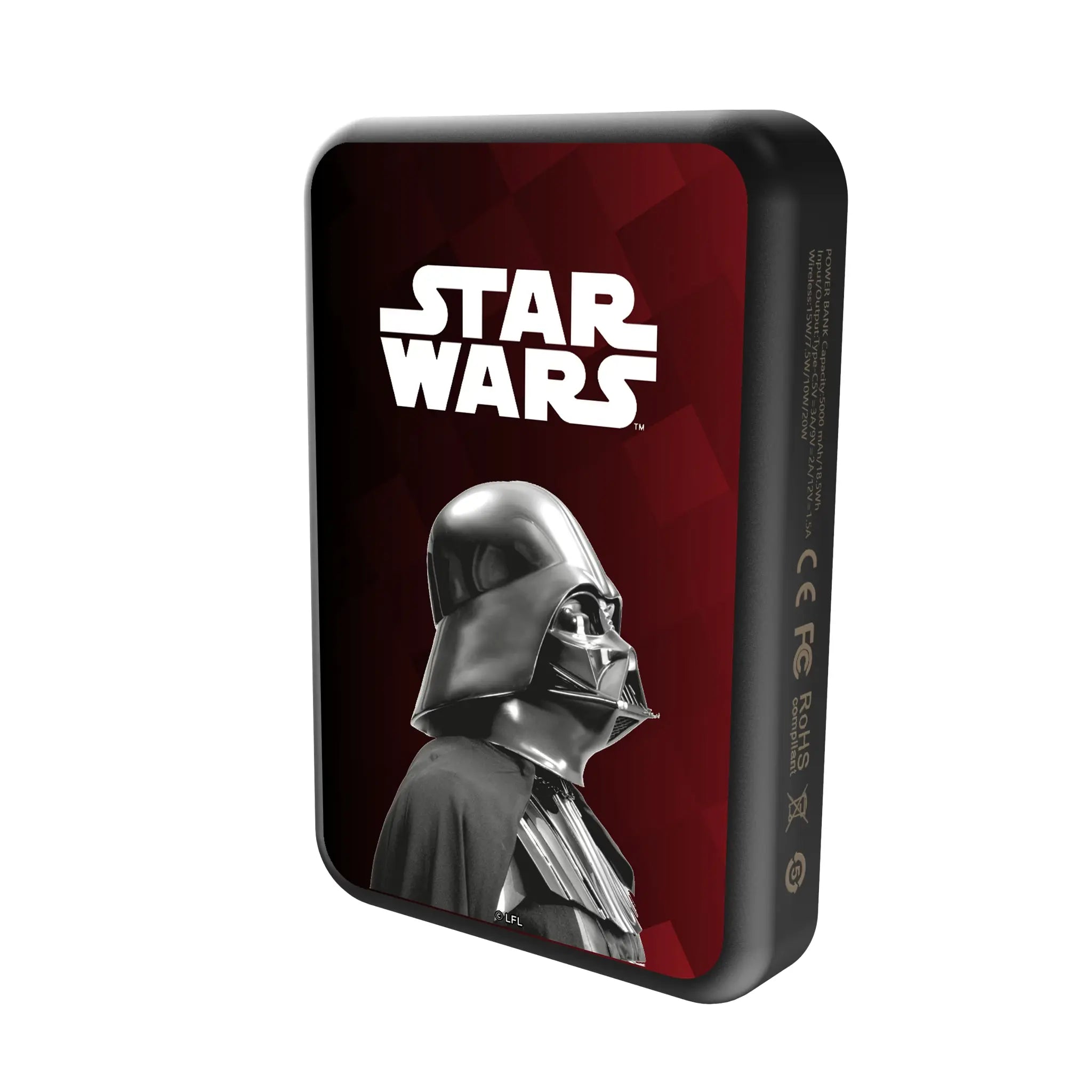 Star Wars Darth Vader Color Block Wireless Mag Power Bank
