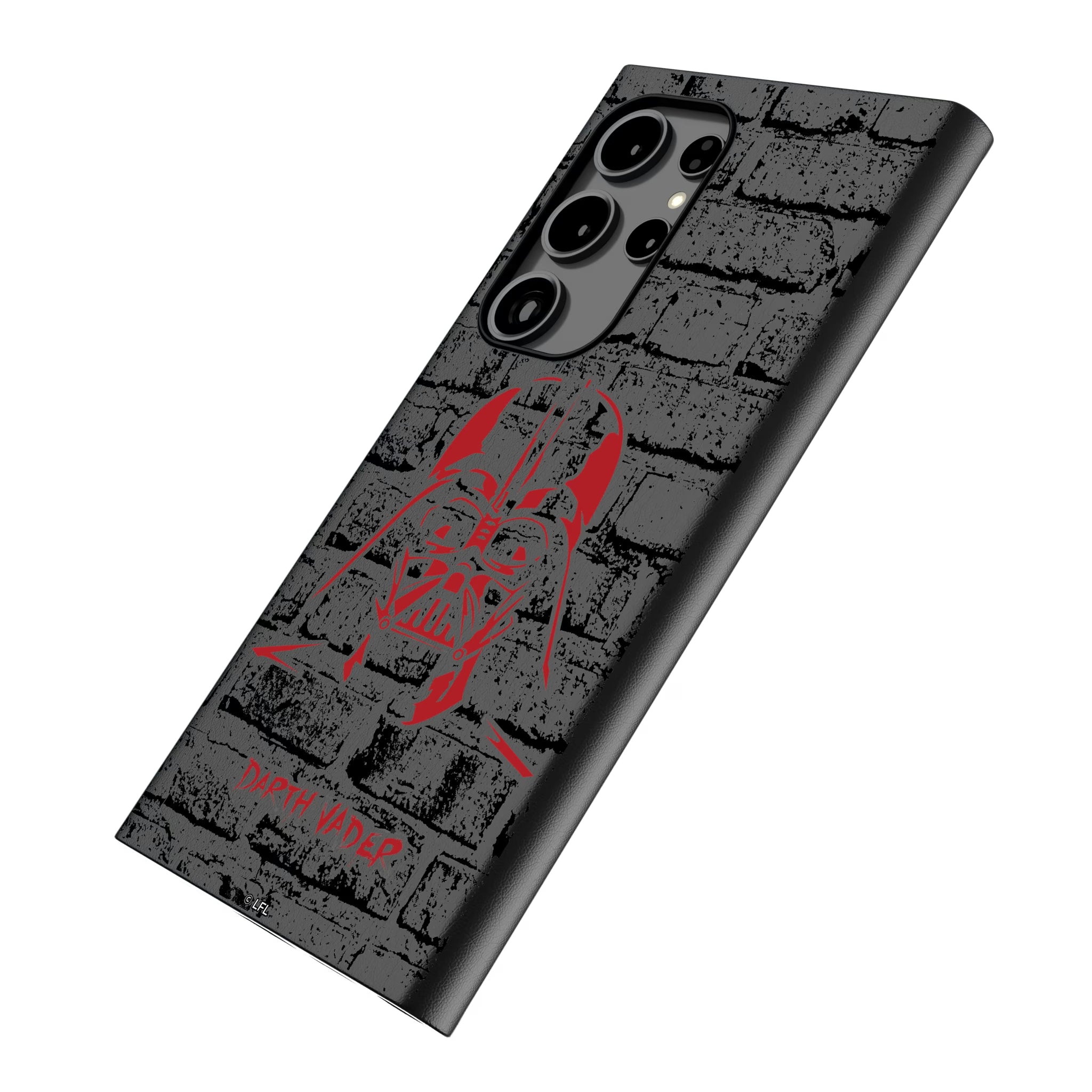 Star Wars Darth Vader Iconic Galaxy MagSafe Compatible Phone Case for Samsung Galaxy - Isometric View
